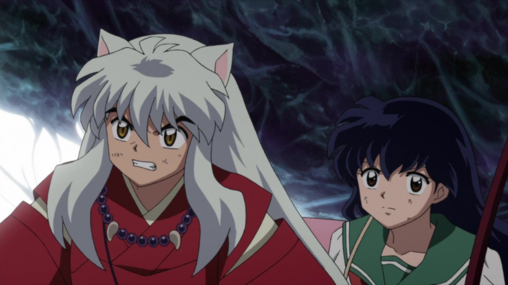 Kagome Higurashi, Inuyasha's human love, Eternal devotion, Timeless romance, 1920x1080 Full HD Desktop