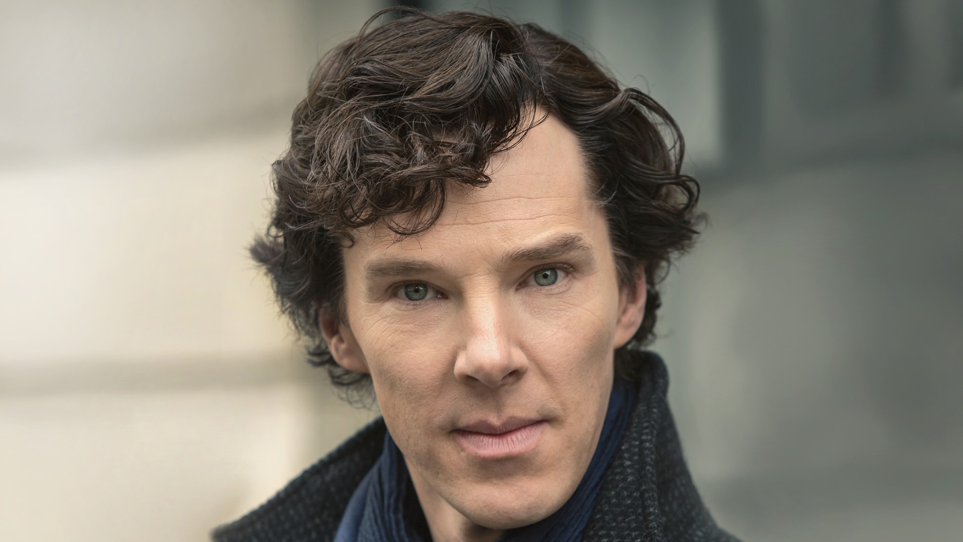 Benedict Cumberbatch, Captivating wallpaper, Cinematic charm, Celebrity face, 1920x1080 Full HD Desktop