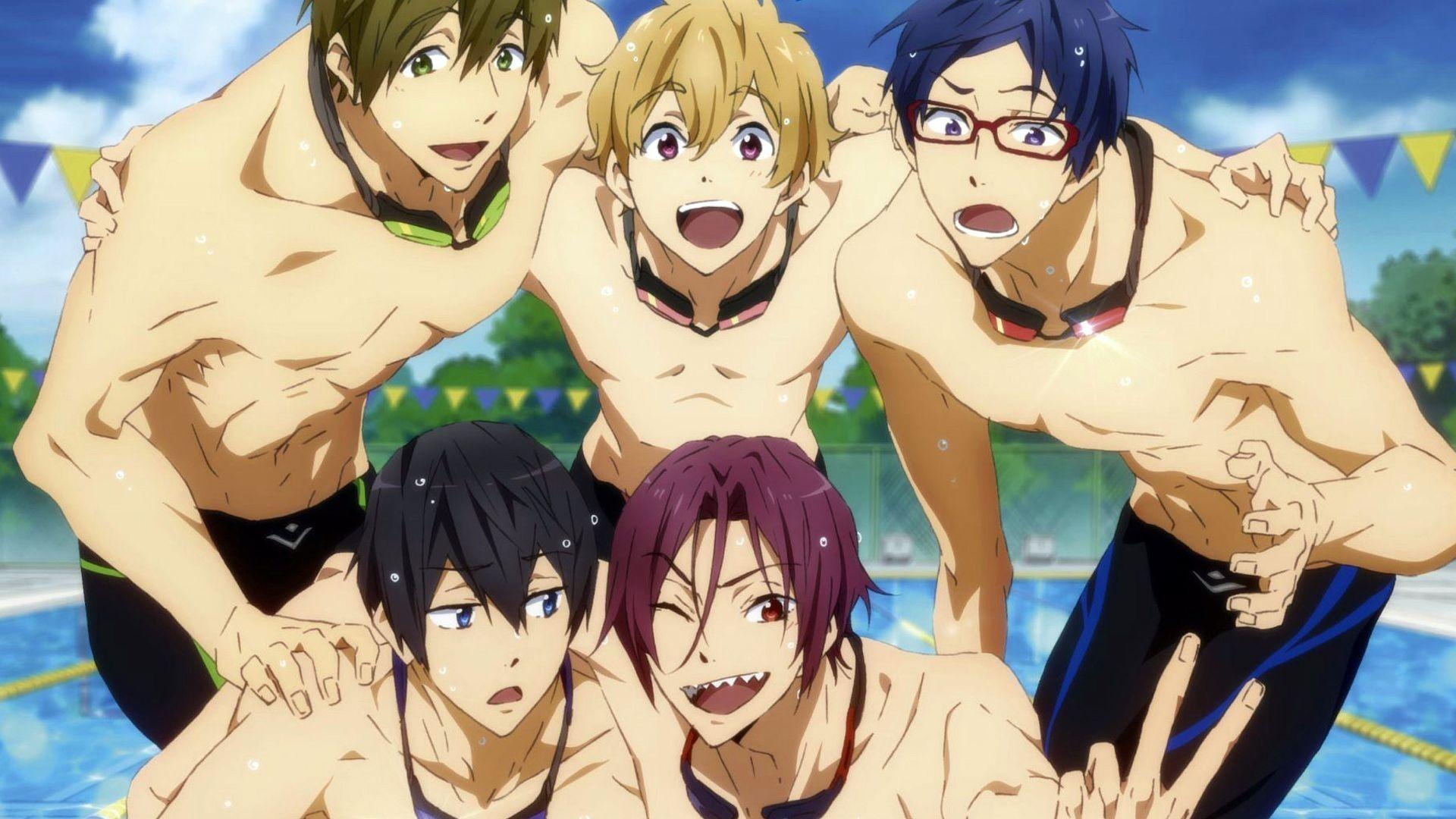 Free!, Anime, Iwatobi swim club, Wallpapers, 1920x1080 Full HD Desktop