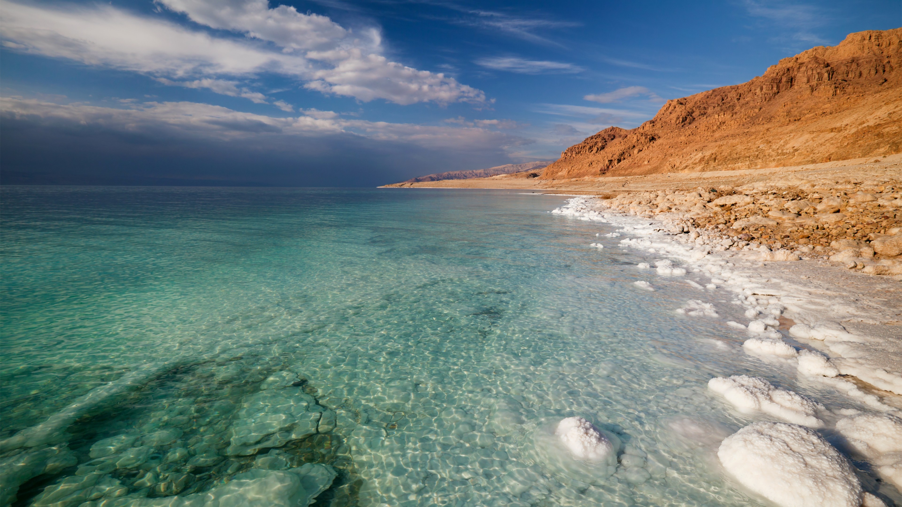 Dead Sea, Israel Wallpaper, 3840x2160 4K Desktop