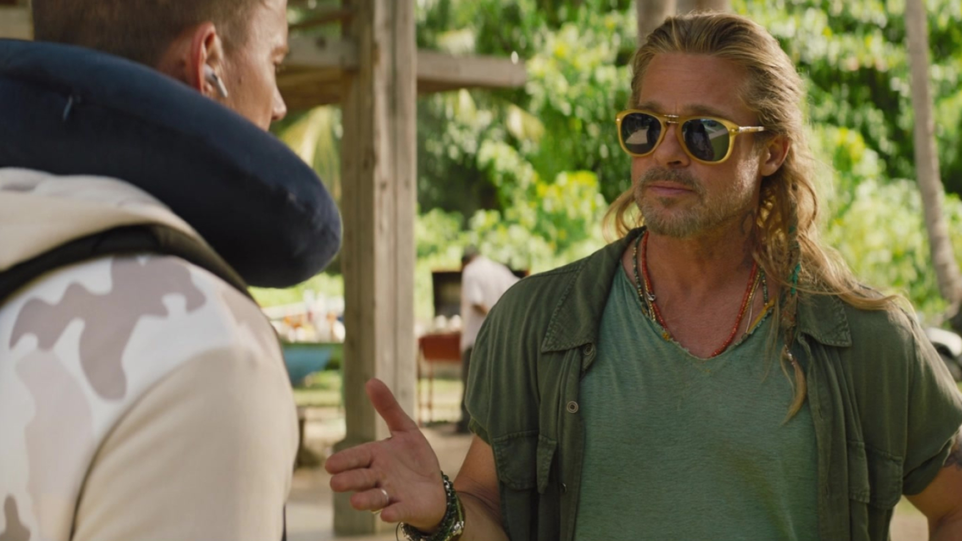 The Lost City, Brad Pitt, Jack Trainer, Persol sunglasses, 1920x1080 Full HD Desktop