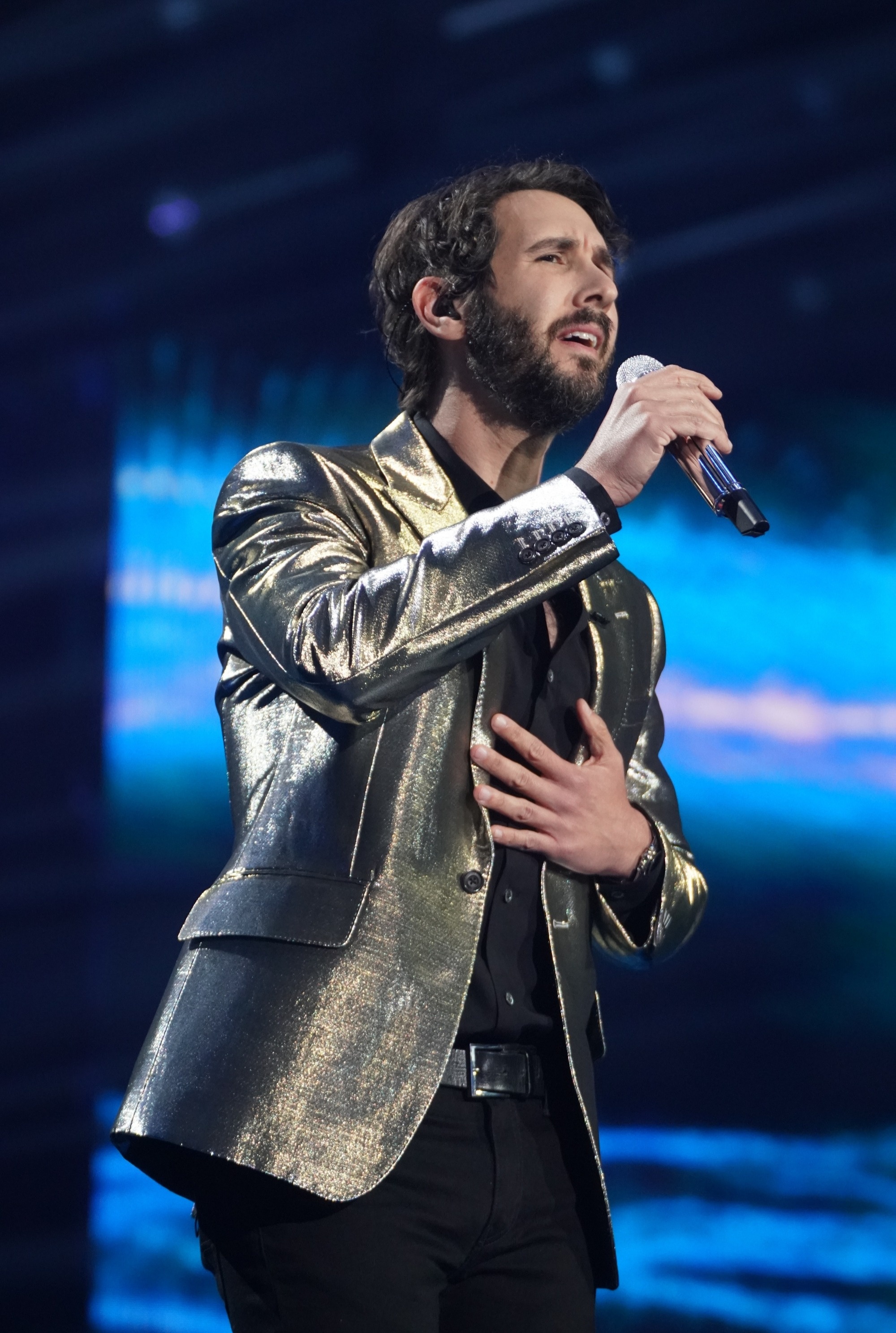 Josh Groban, Celebrity reunions, Katy Perry episode, Uncomfortable moments, 2000x2980 HD Phone