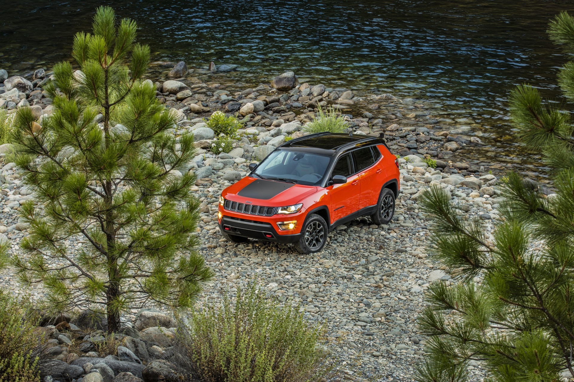 River Bank, Jeep Compass Wallpaper, 1920x1280 HD Desktop