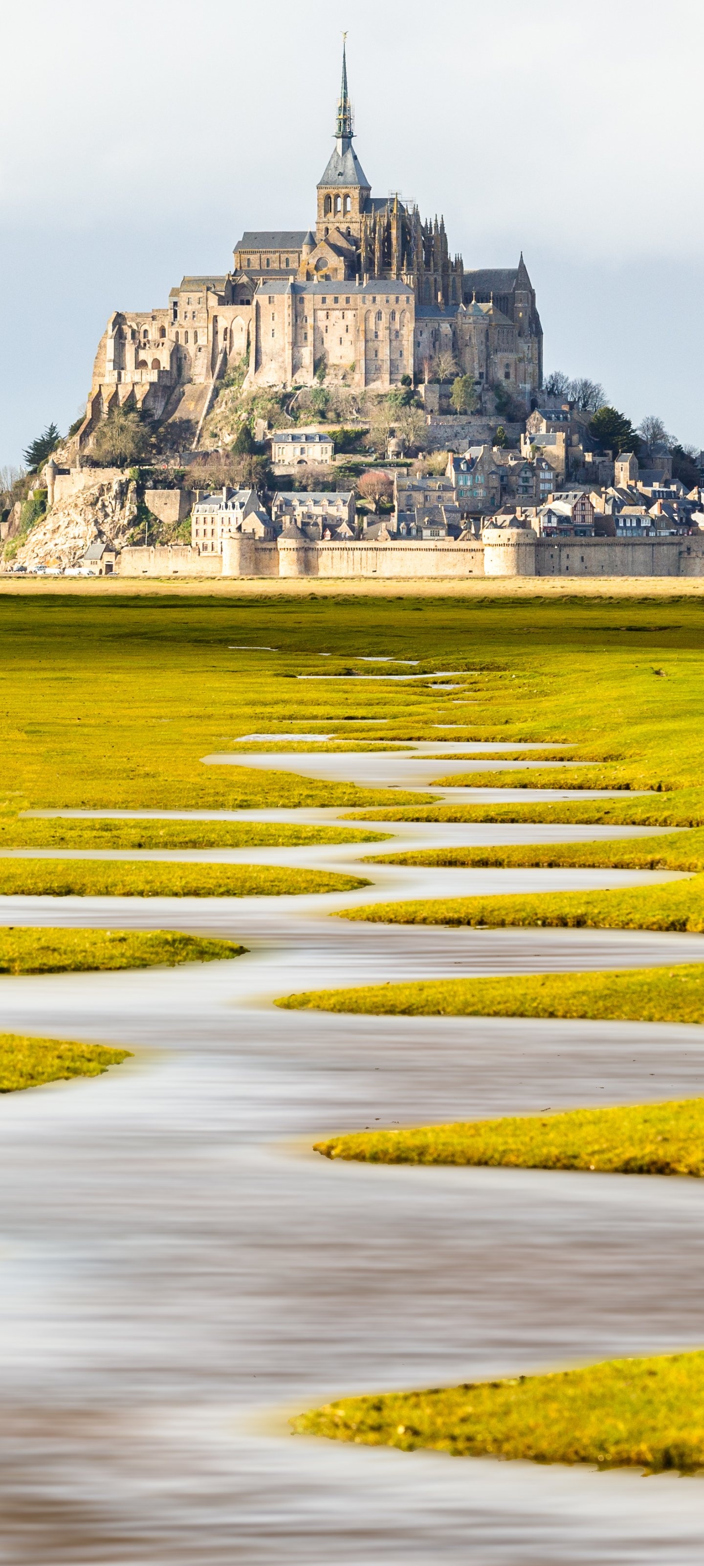 Mont Saint Michel, Travels, Religious, Island, 1440x3200 HD Phone