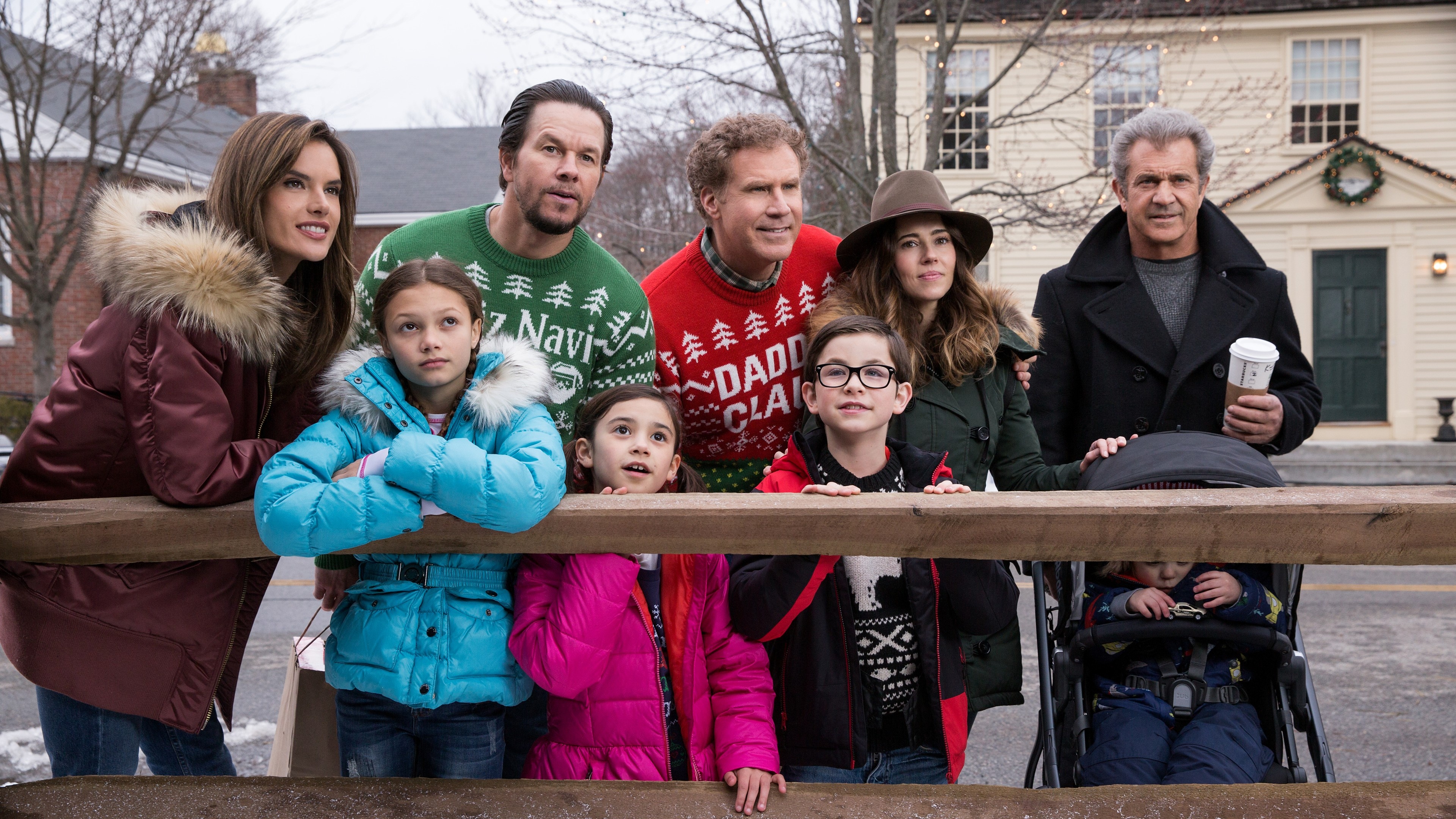 Daddy's Home 2, Mark Wahlberg, Will Ferrell, Alessandra Ambrosio, 3840x2160 4K Desktop