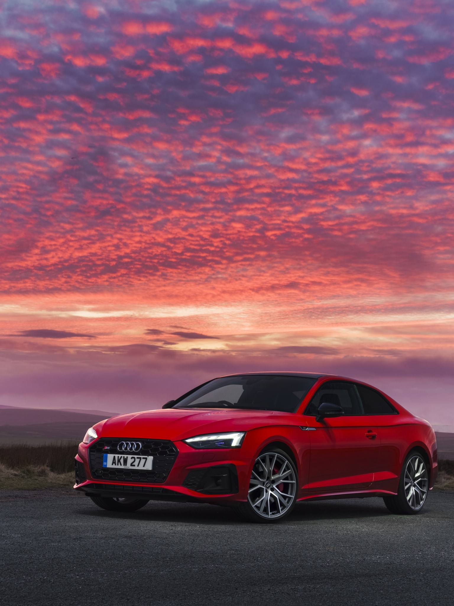 Audi S5, Coupe TDI, 2020 model, 4K wallpapers, 1540x2050 HD Phone