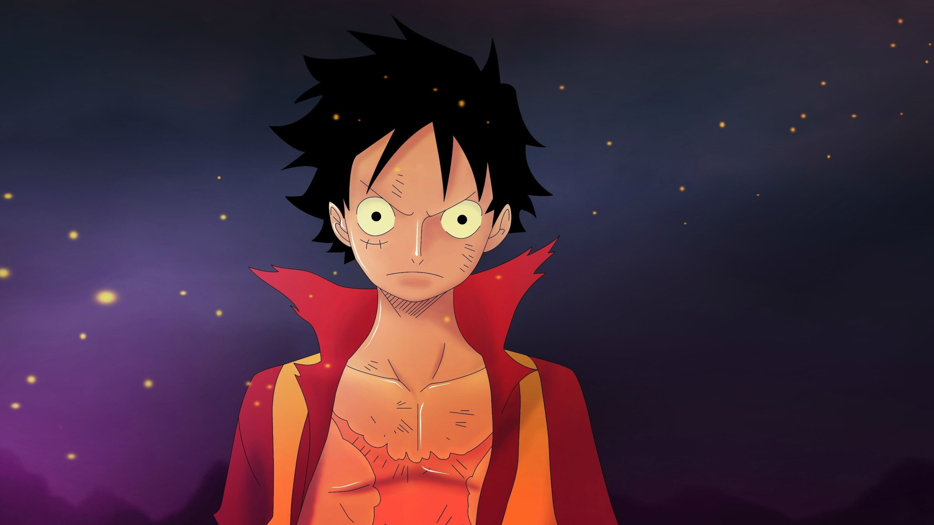 Monkey D. Luffy, Anime protagonist, Pirate crew, Adventure, 3840x2160 4K Desktop