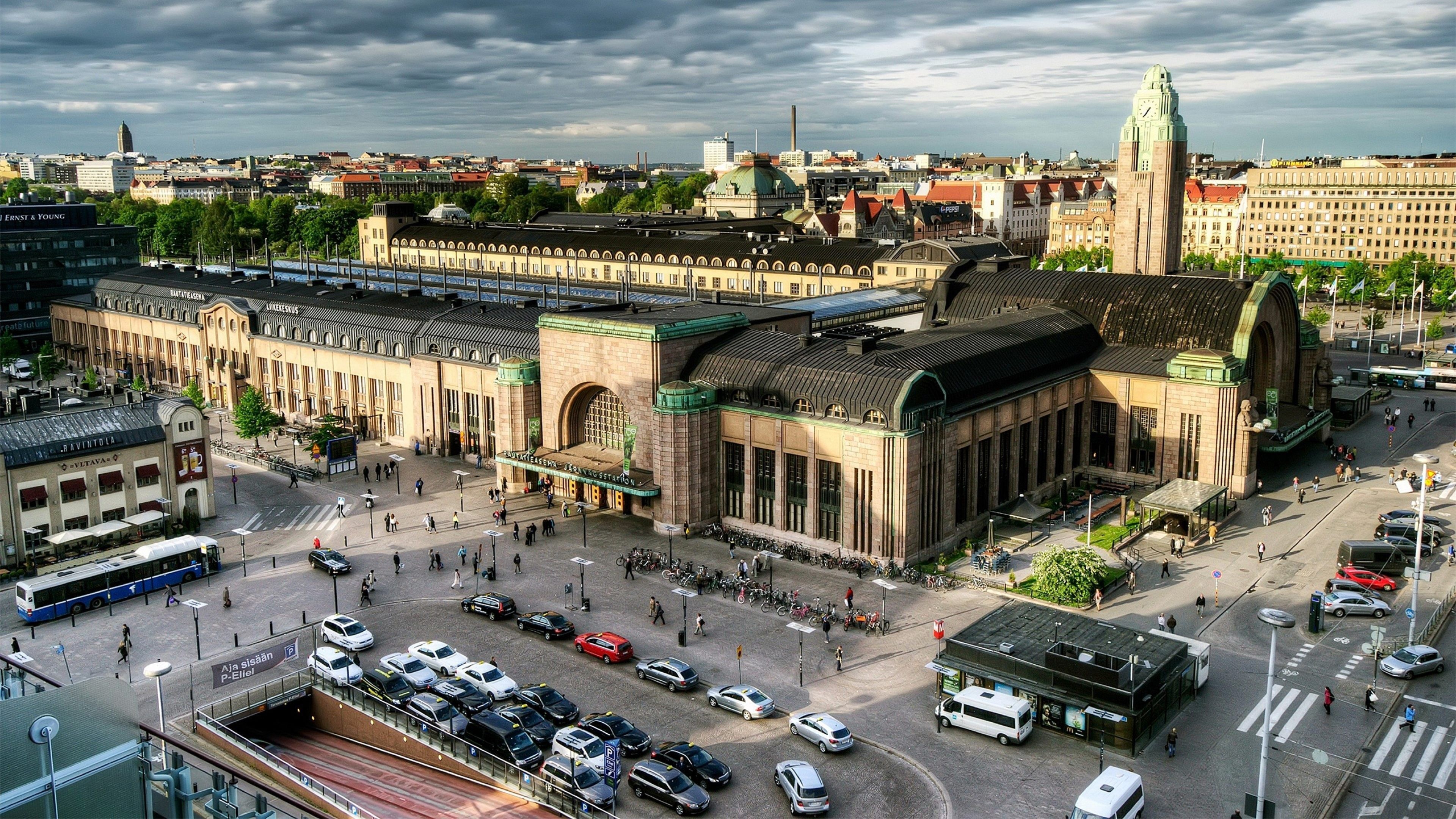 Helsinki, Finnish capital, HD wallpapers, Nordic travels, 3840x2160 4K Desktop