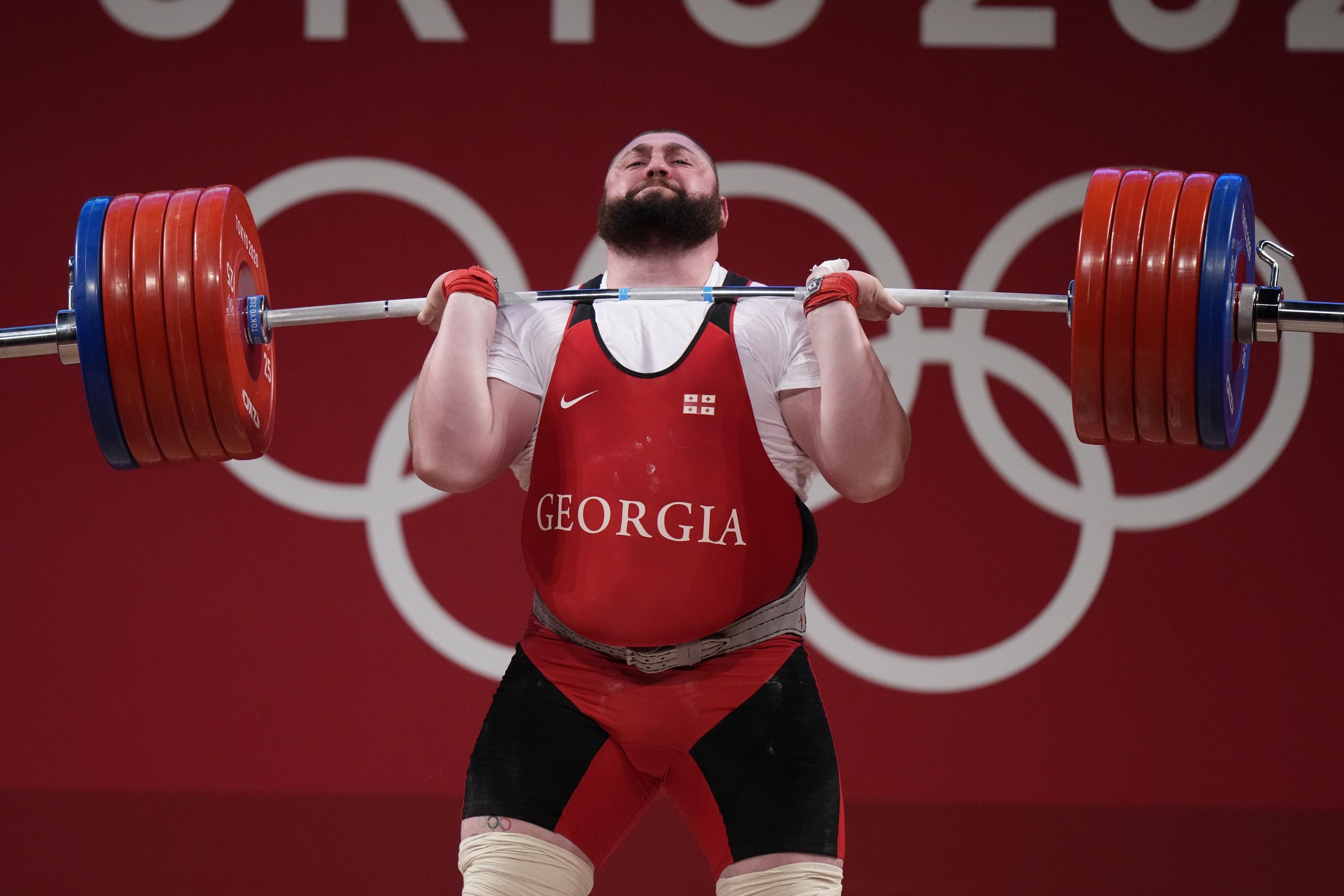 Lasha Talakhadze, Weightlifting Wallpaper, 3000x2000 HD Desktop