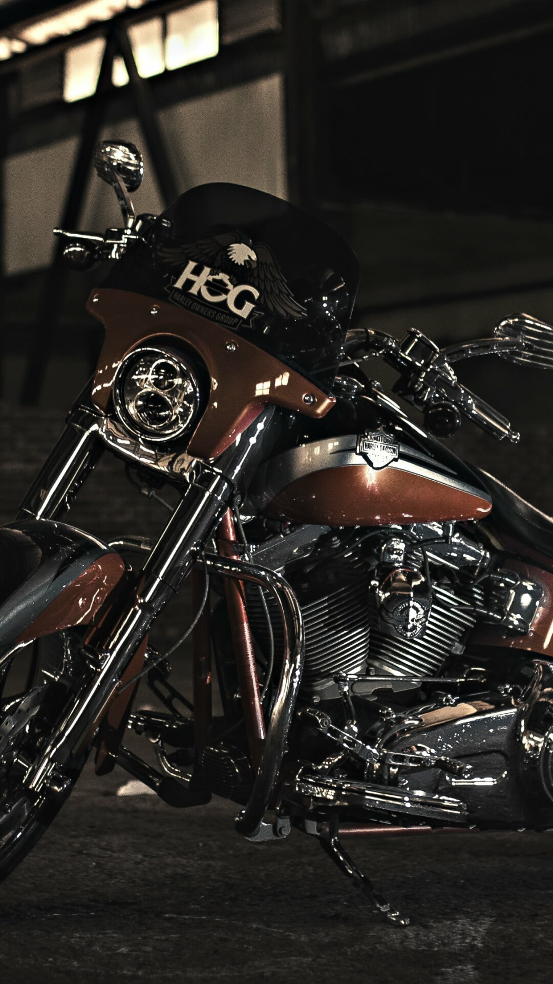 Harley-Davidson Auto, Riding freedom, Rumbling power, Legendary brand, 1080x1920 Full HD Phone