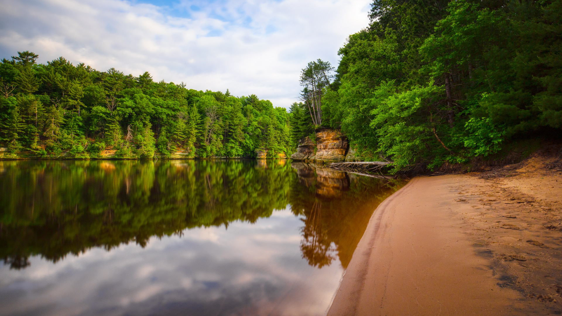 Wisconsin Travels, Wisconsin Dells, Calming silence, Nature in resolution, 1920x1080 Full HD Desktop