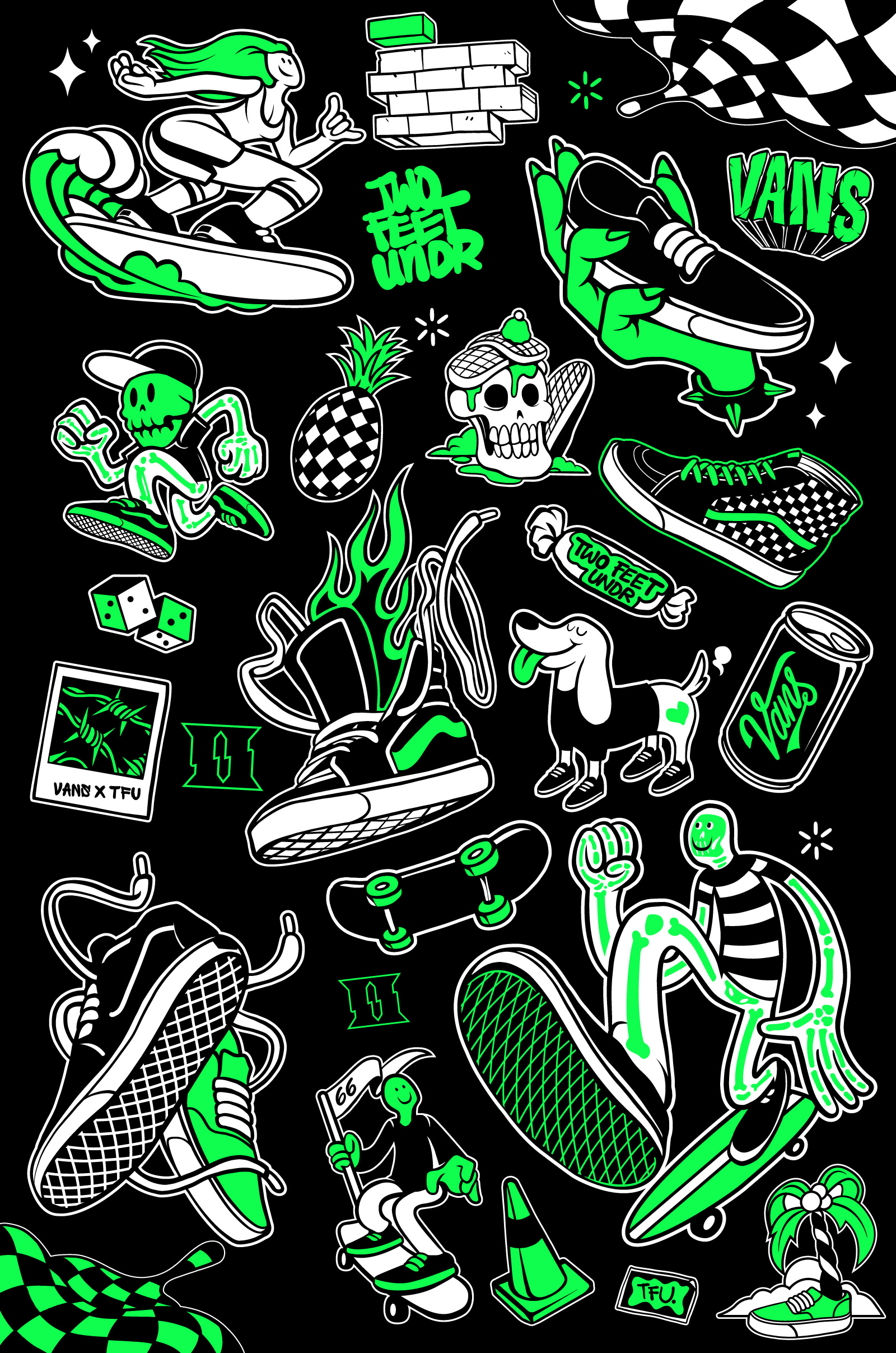 Vans, Project PFS UI/UX, Creative design, Wallpaper, 1600x2420 HD Phone