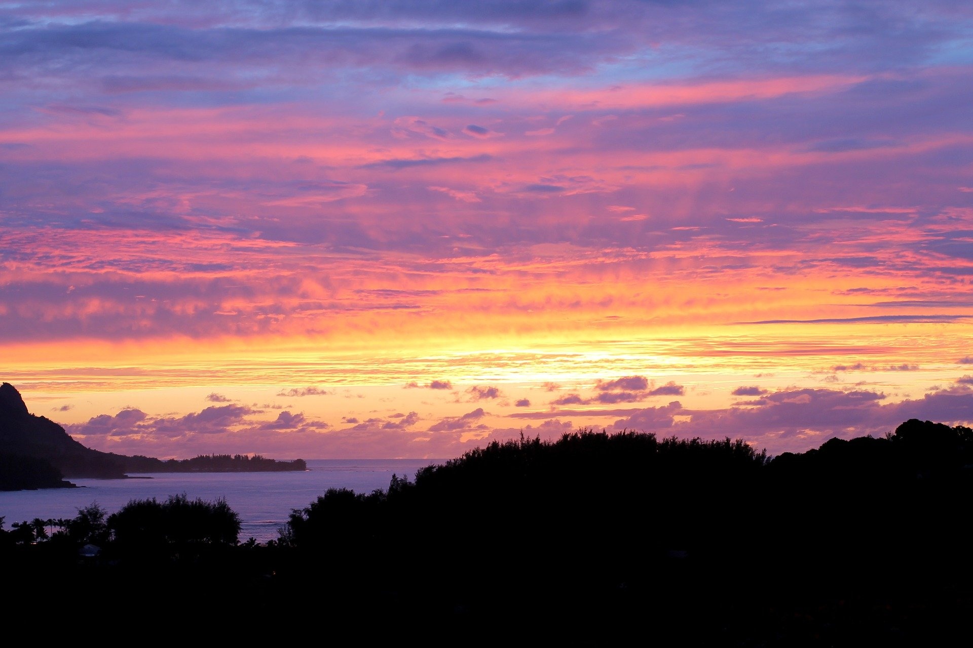 Hawaiian Sunset, Beautiful wallpaper, 1920x1280 HD Desktop