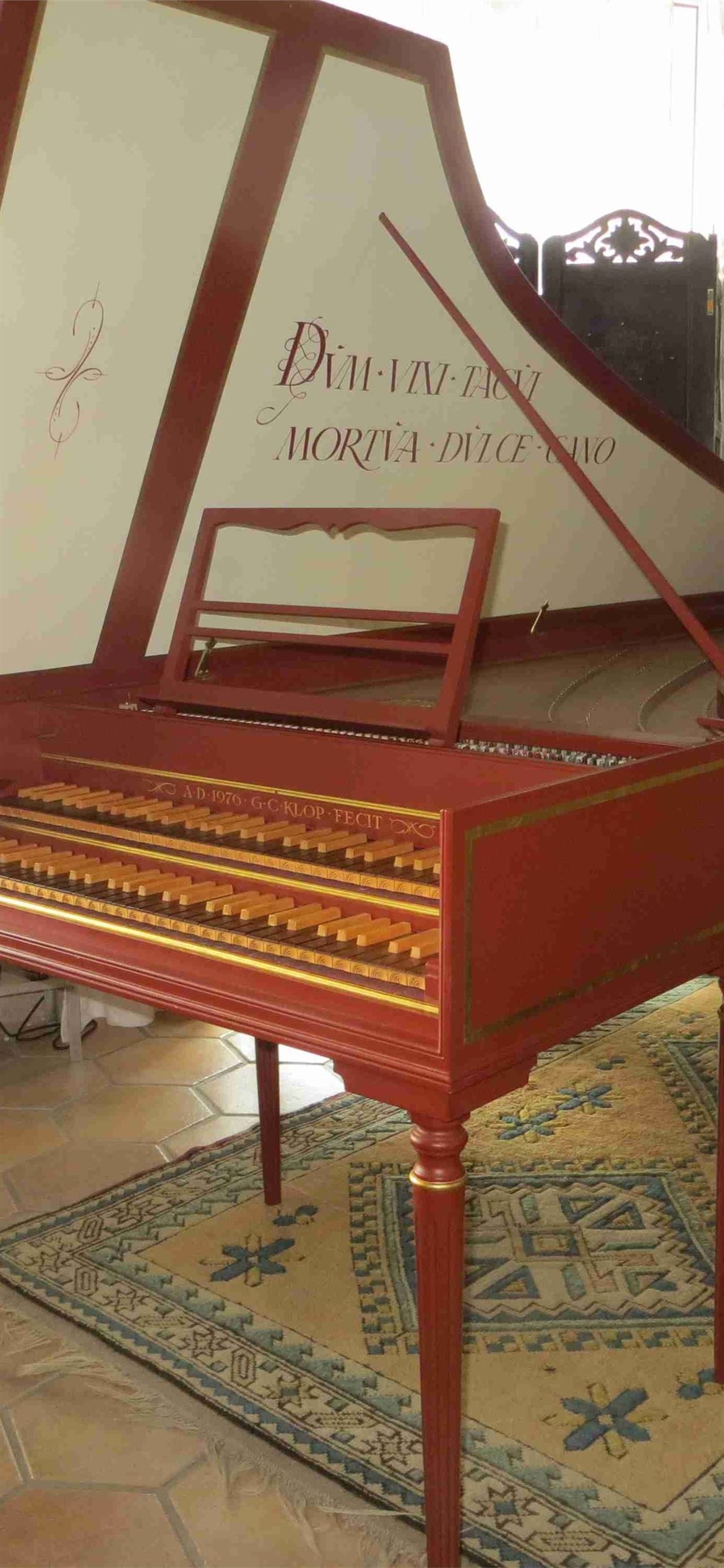 harpsichord, vintage keyboard, classical music, timeless elegance, 1170x2540 HD Phone