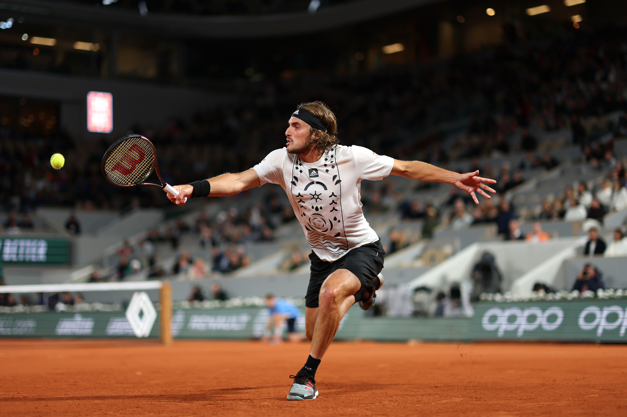 Stefanos Tsitsipas, Emotional Tsonga farewell, Survival against Musetti, 2050x1370 HD Desktop