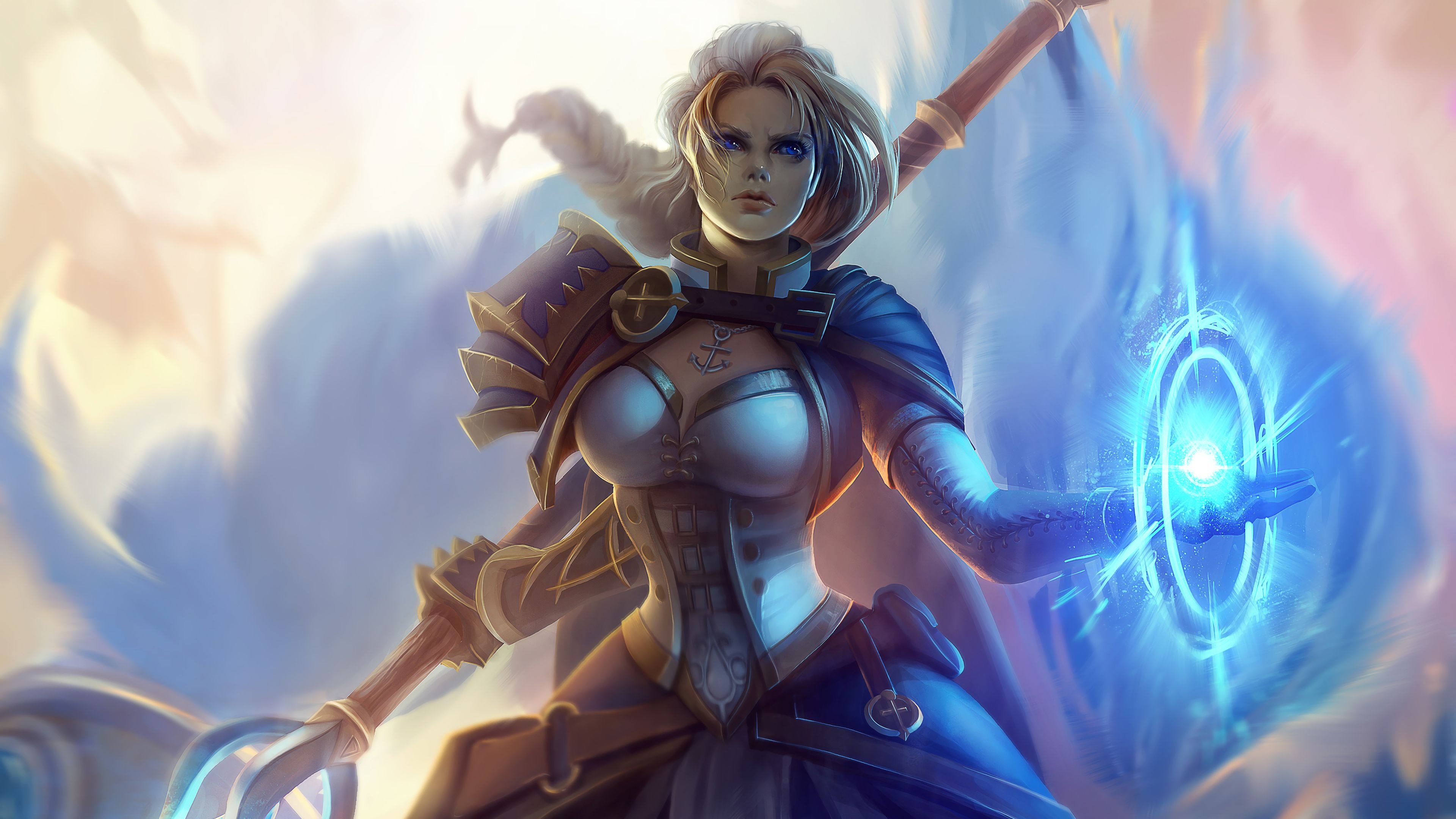 Jaina Proudmoore, BFA expansion, Epic wallpapers, Stunning digital art, 3840x2160 4K Desktop