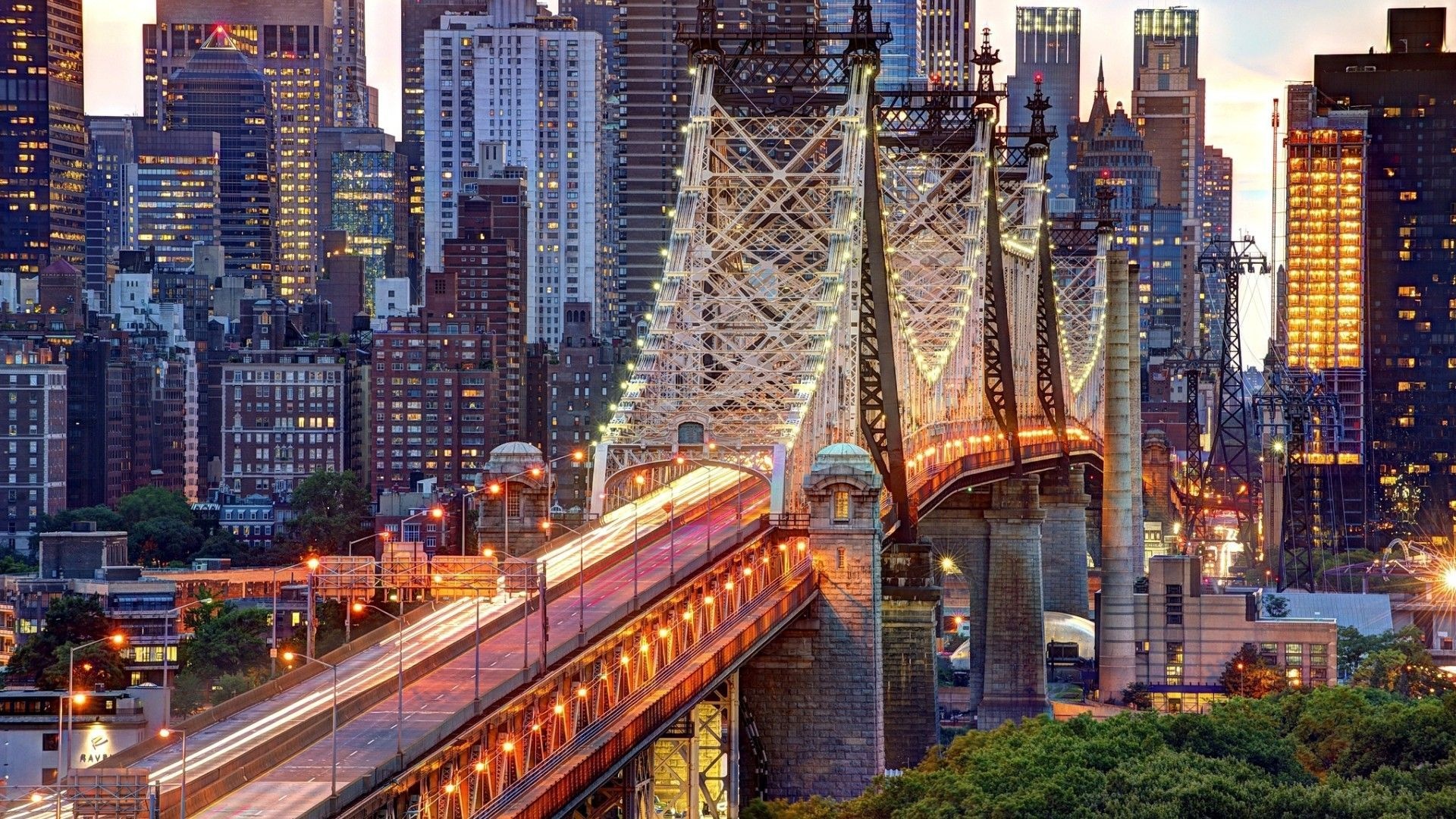 Queensboro Bridge, New York Wallpaper, 1920x1080 Full HD Desktop