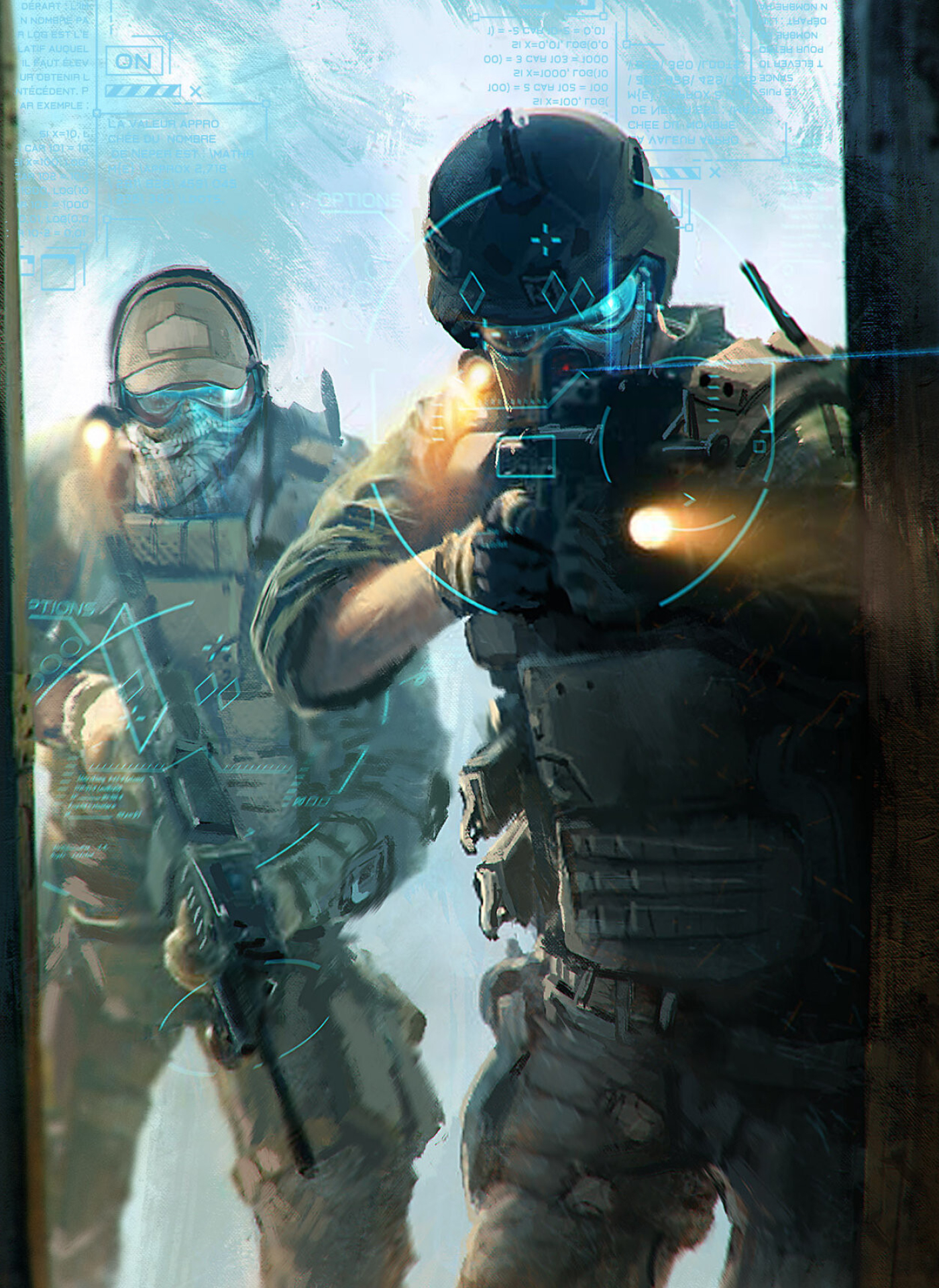 Ghost Recon: Future Soldier, ArtStation, Gaming, Wallpaper, 1400x1920 HD Phone