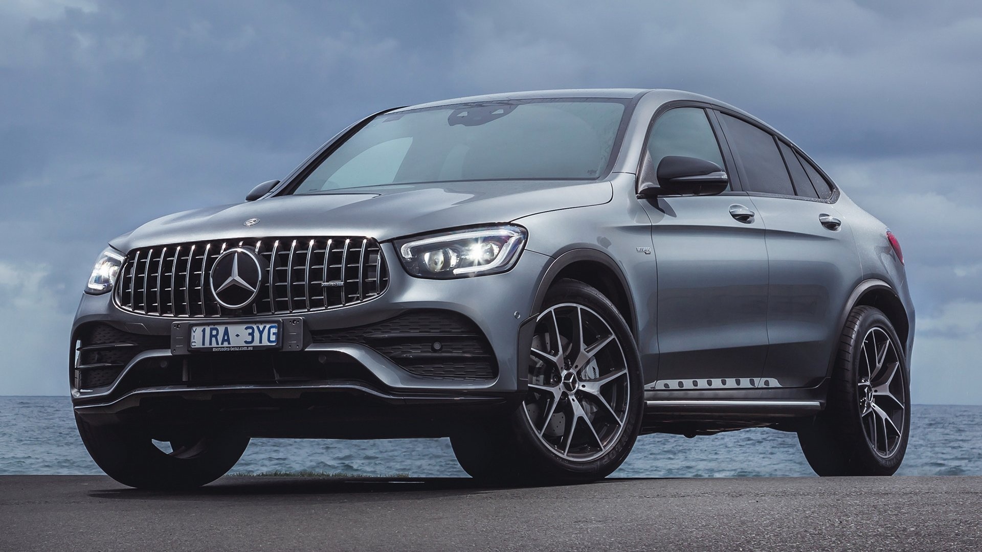 Mercedes-Benz GLC, AMG performance, Bold and assertive, Unrivaled luxury, 1920x1080 Full HD Desktop