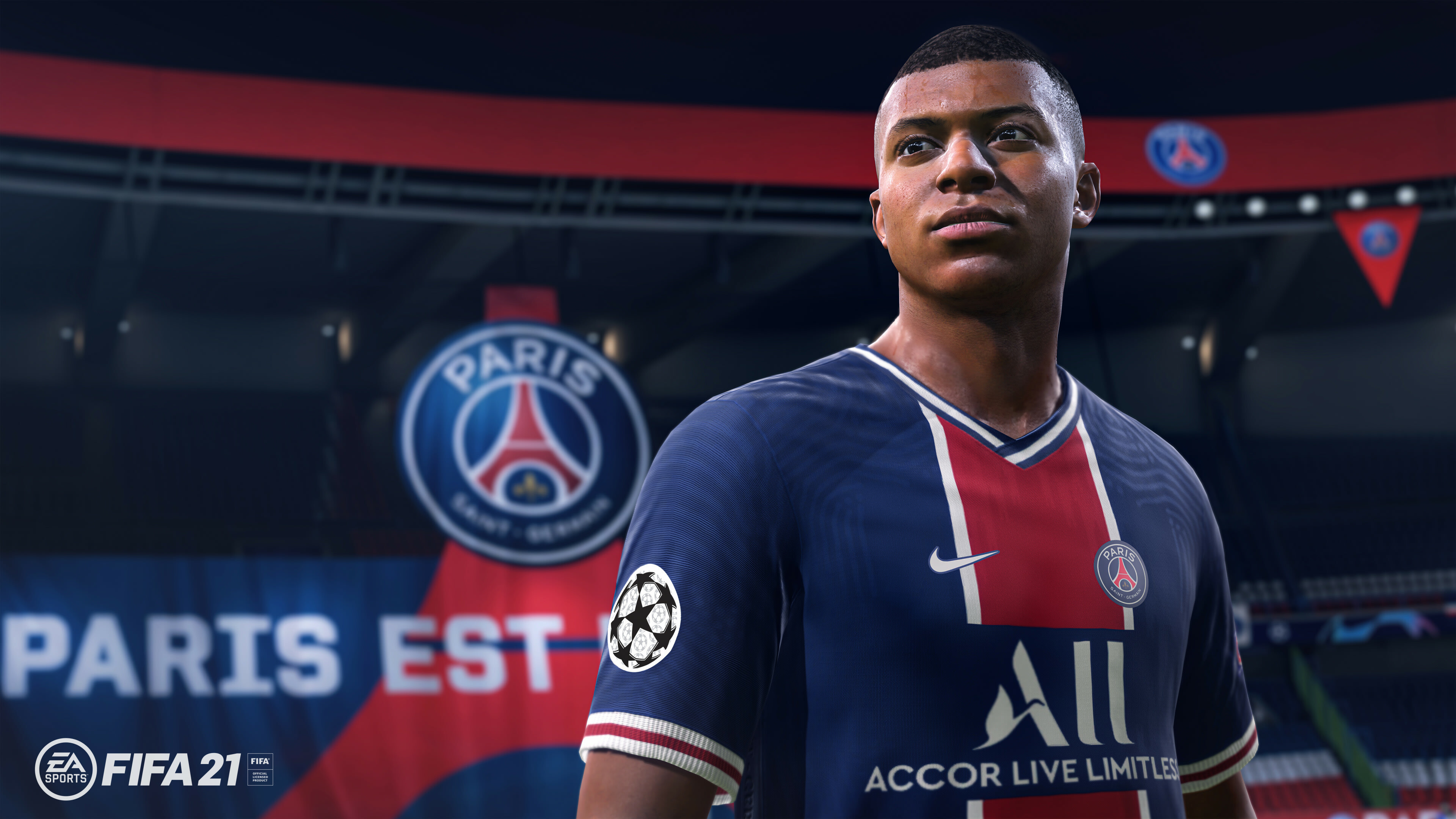 FIFA 21, 4K Ultra HD, Background image, 3840x2160 4K Desktop