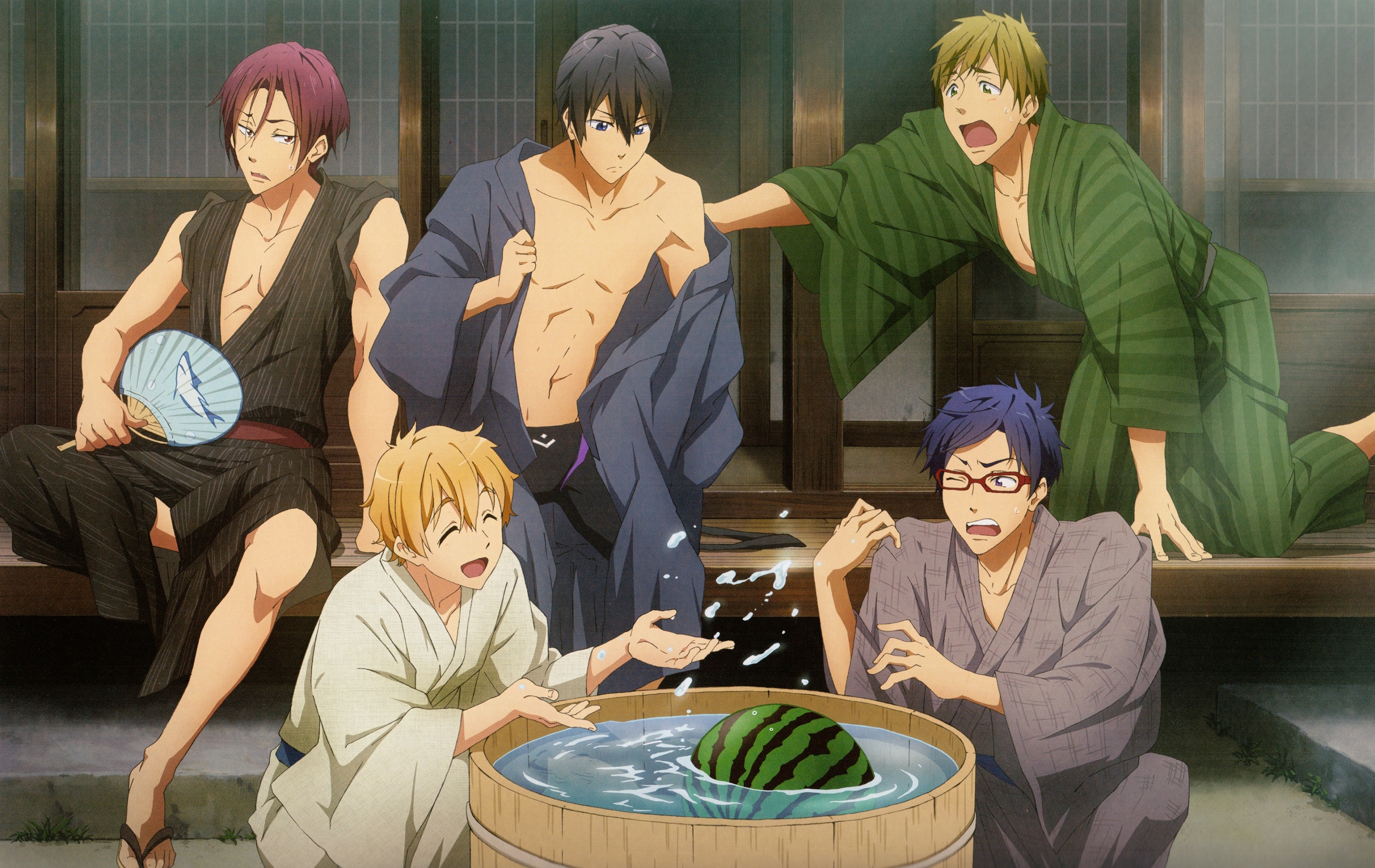 Free! anime, Wallpaper gallery, High-quality scans, Minitokyo community, 2940x1860 HD Desktop