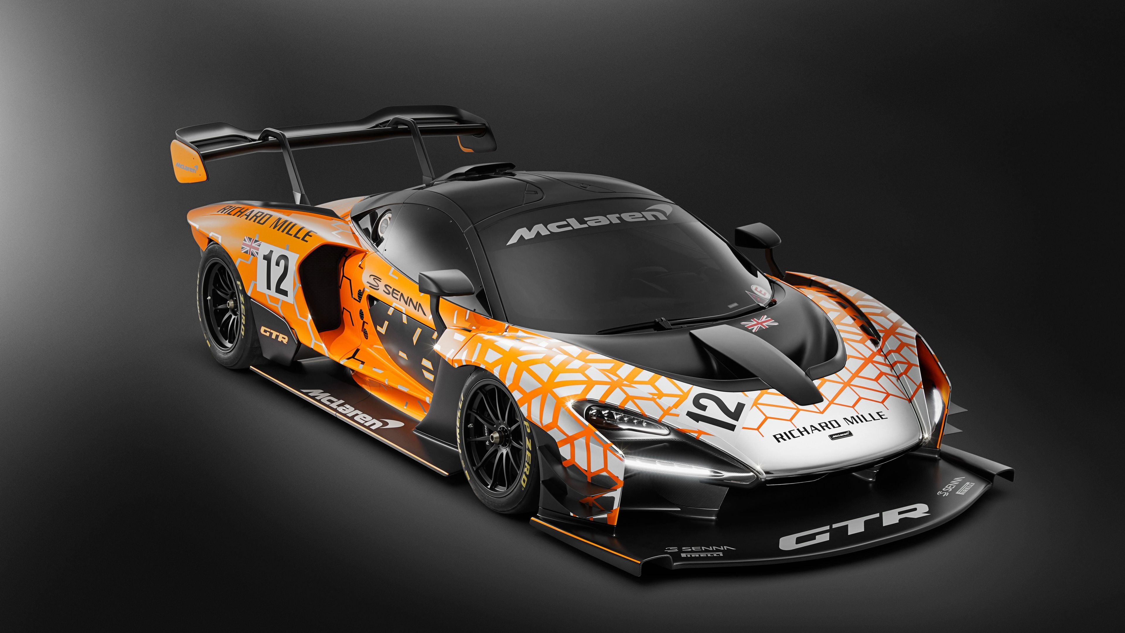 GTR Concept, McLaren Senna Wallpaper, 3840x2160 4K Desktop