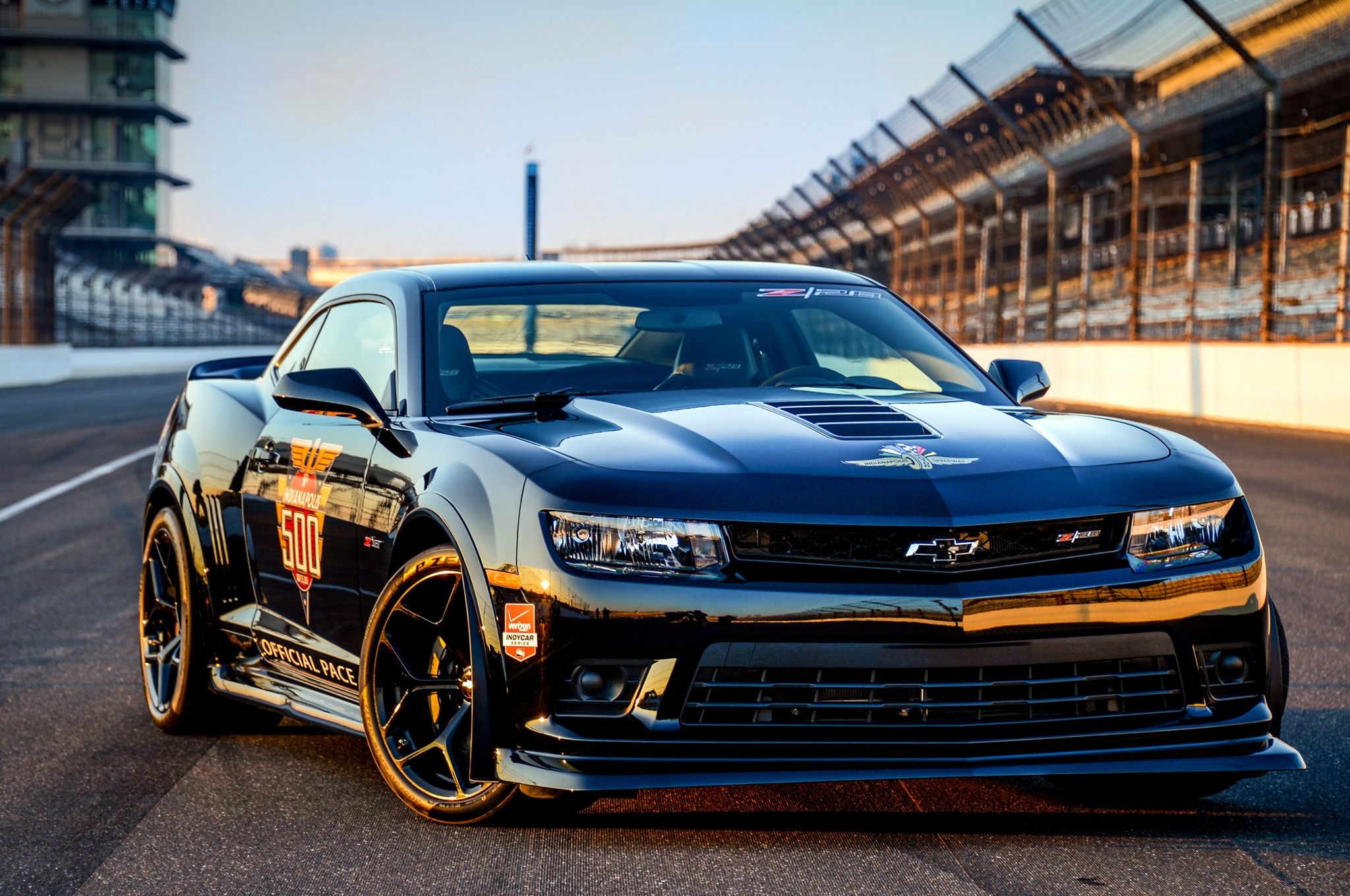 Indianapolis Motor Speedway, Insane American cars, Chevrolet Camaro Z28, High-performance, 2050x1360 HD Desktop