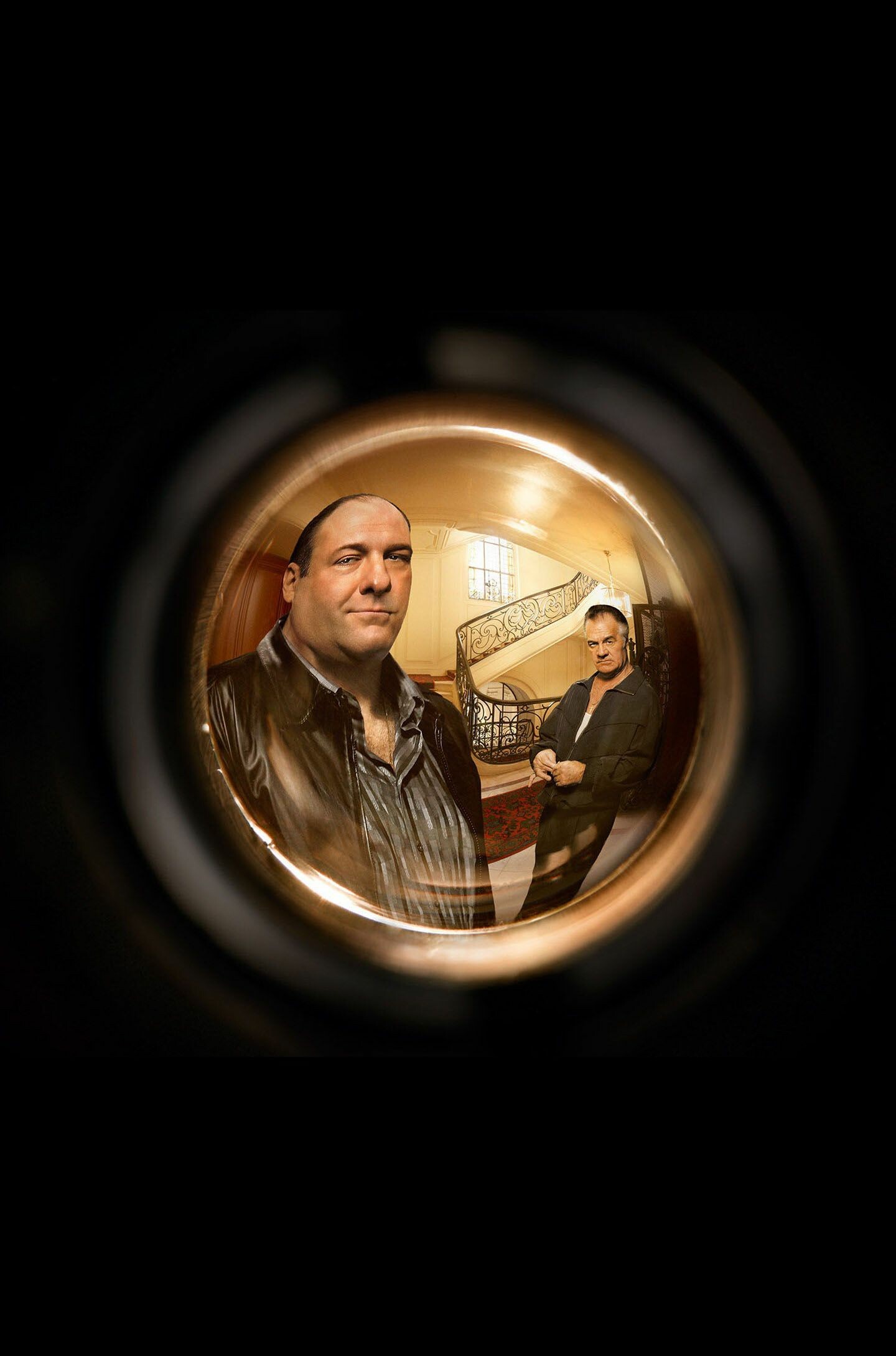 James & Tony Sopranos, Sopranos art, Tony Soprano, 1440x2180 HD Phone