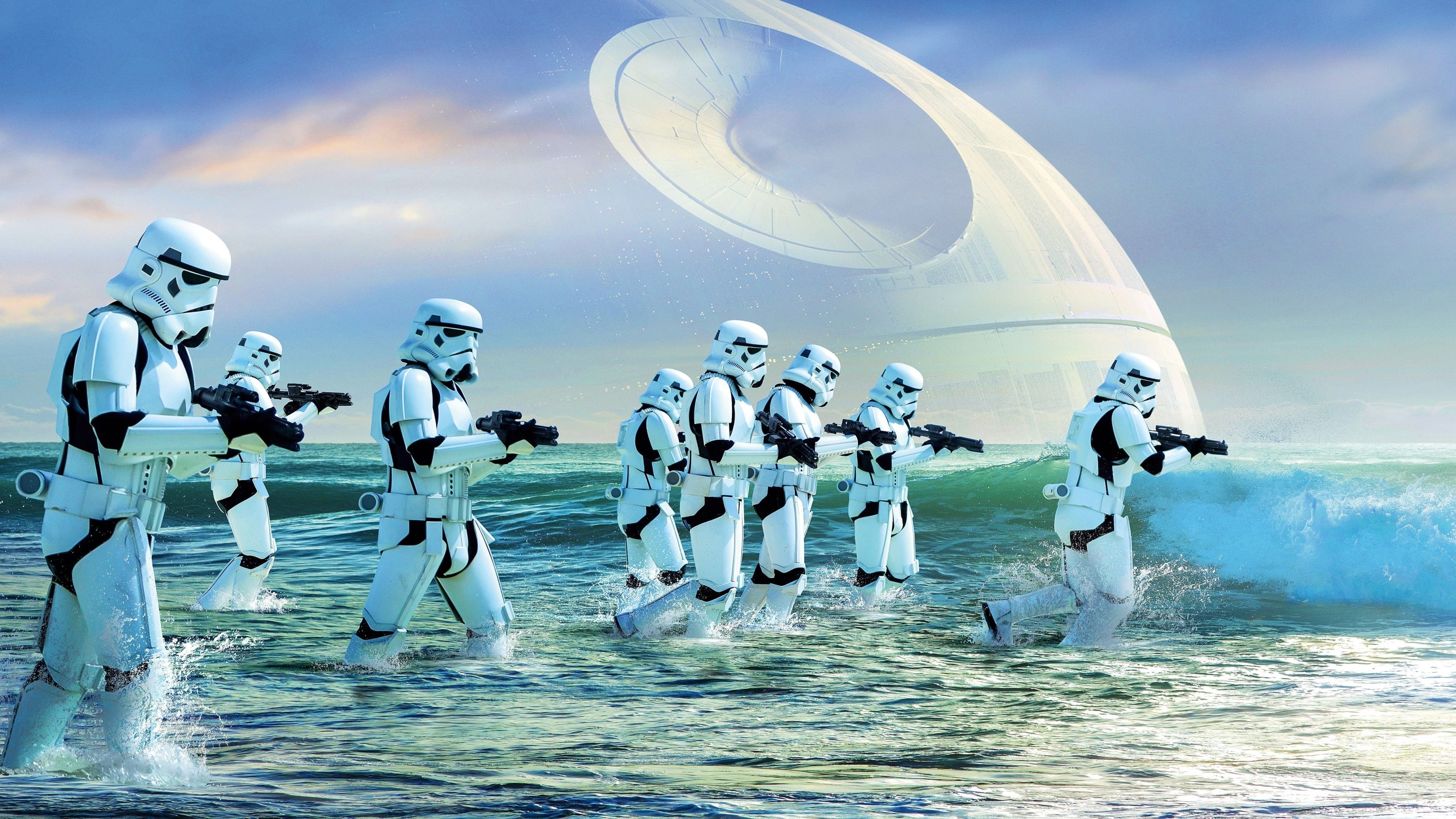 Rogue One: A Star Wars Story, Stormtrooper Wallpaper, 3840x2160 4K Desktop