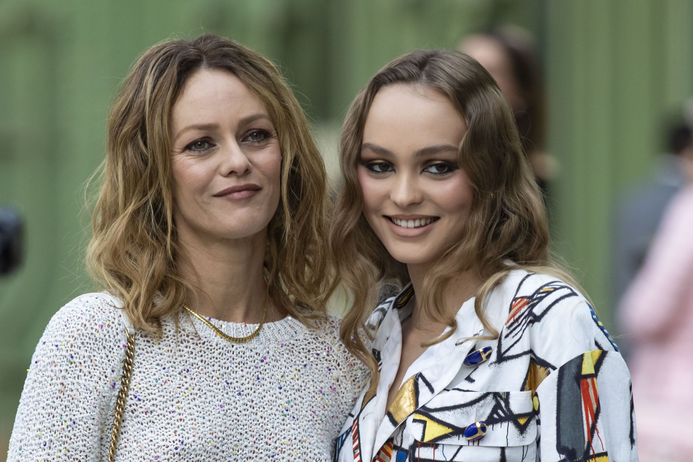 With Vanessa Paradis, Lily-Rose Depp Wallpaper, 2400x1600 HD Desktop