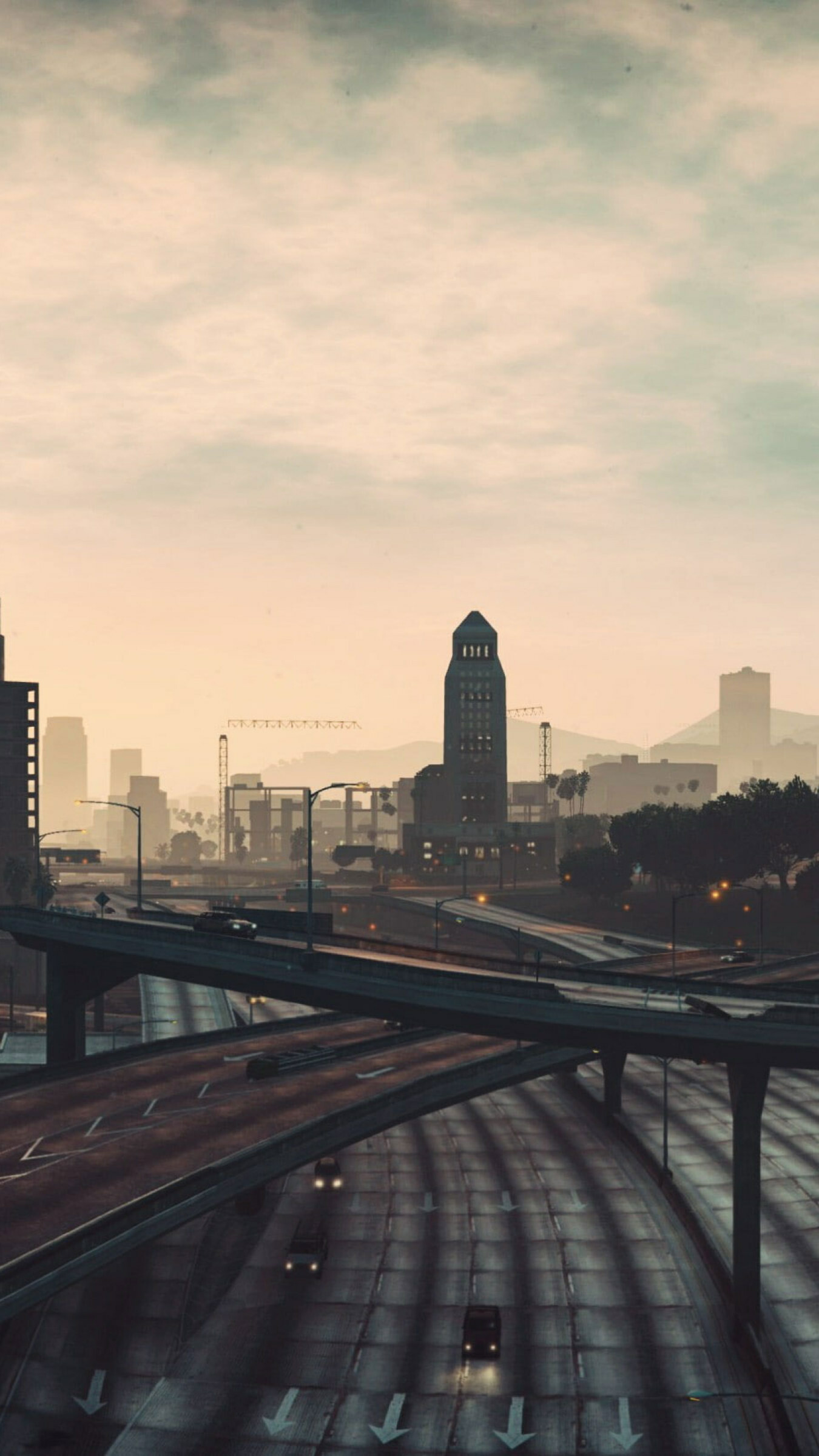 Grand Theft Auto 5, City game, Street, GTA V wallpaper, 1350x2400 HD Phone