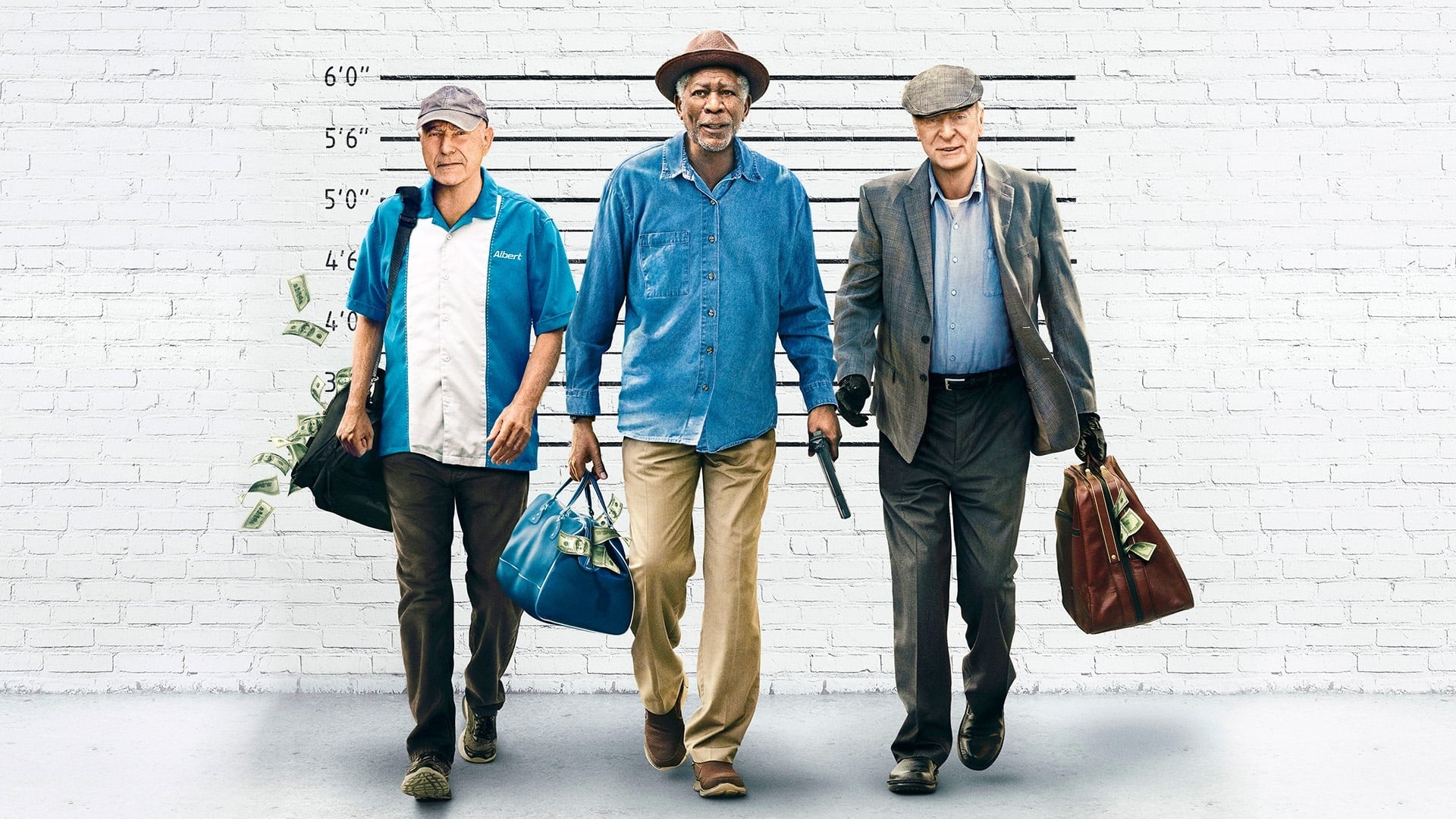 Going in Style Movie, Poster, Morgan Freeman, Alan Arkin, 1920x1080 Full HD Desktop