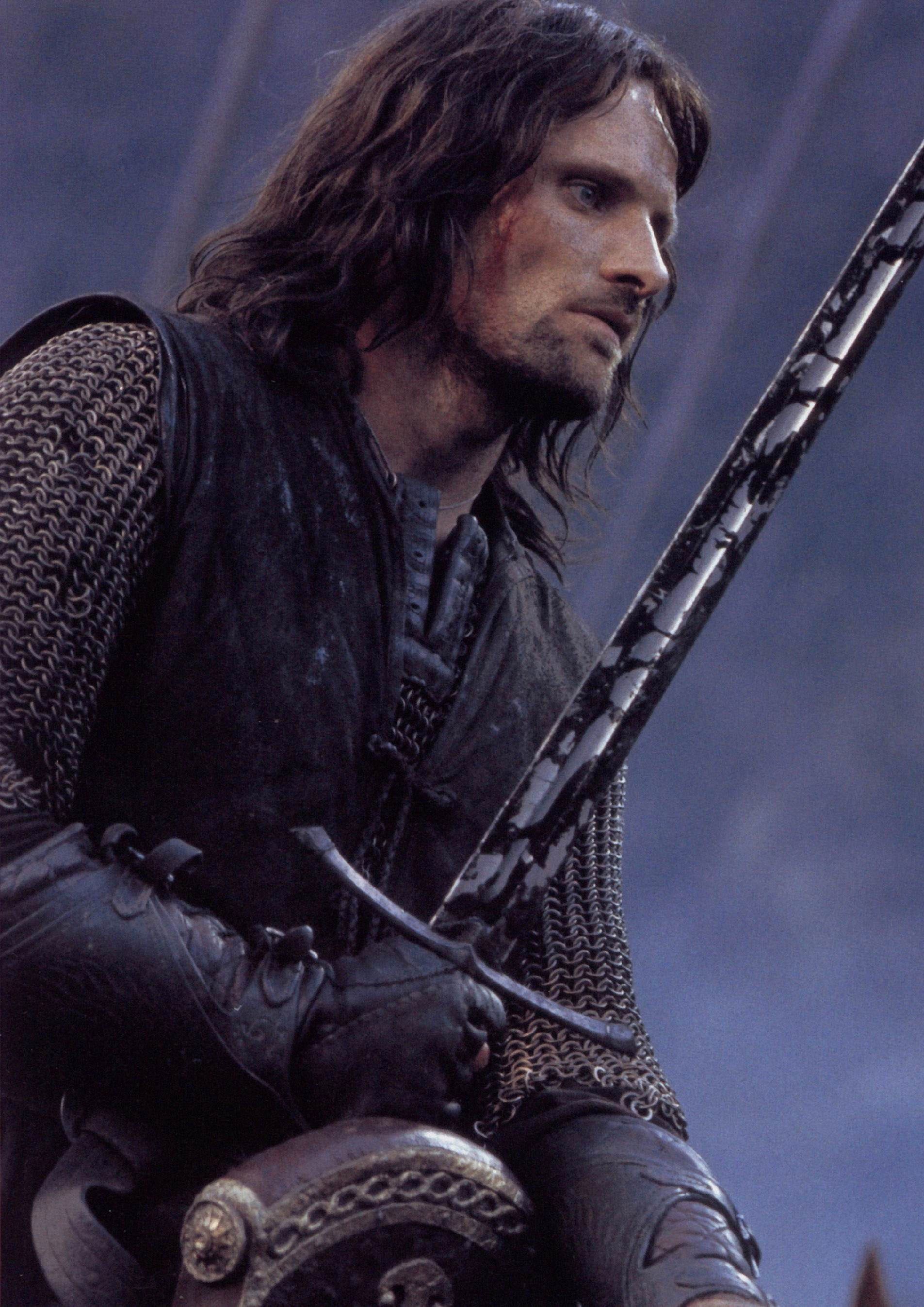 LOTR: The Two Towers, Aragorn Wallpaper, 1910x2700 HD Phone