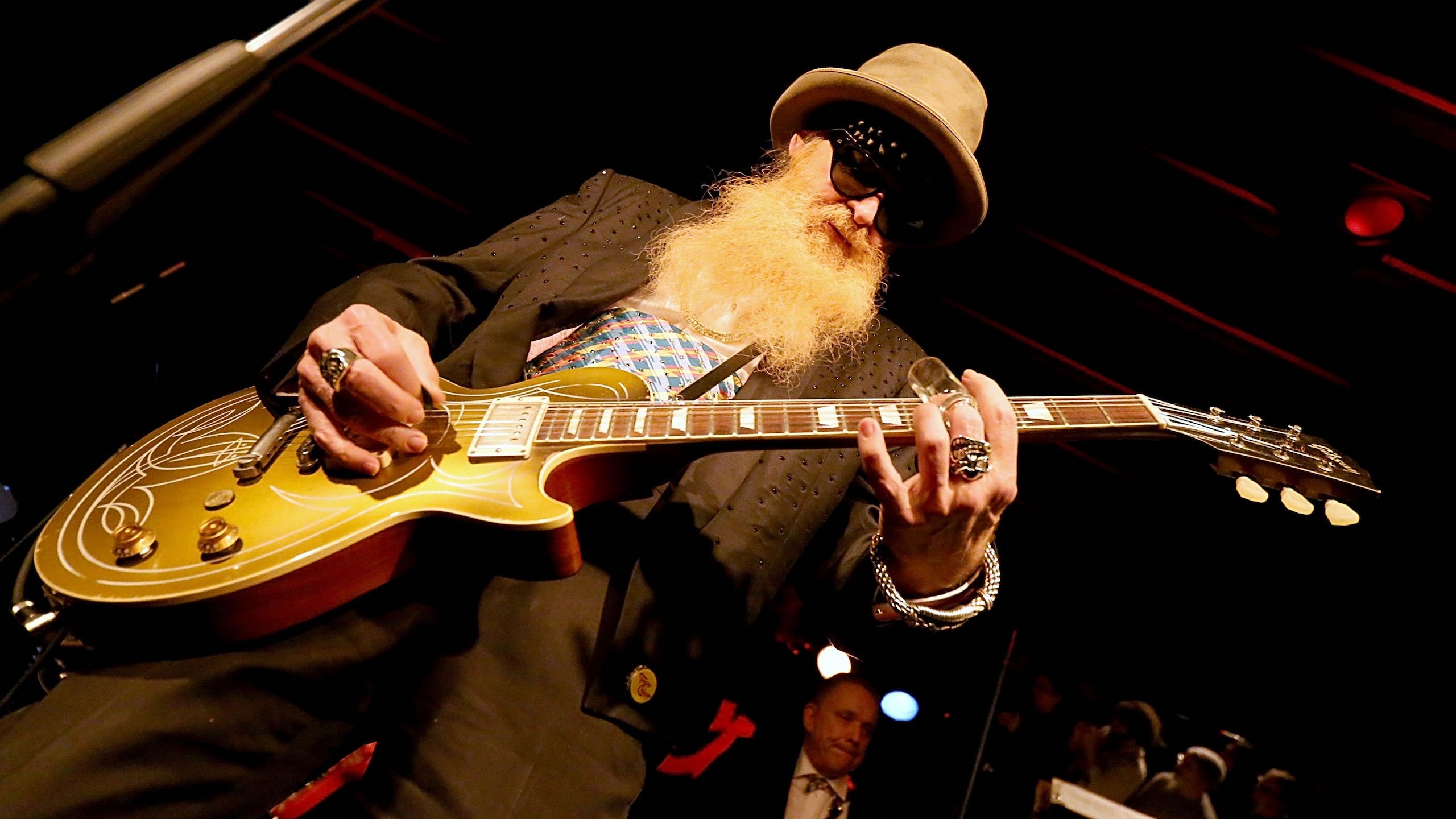 Billy Gibbons, ZZ Top frontman, Refunds, Fans, 2560x1440 HD Desktop