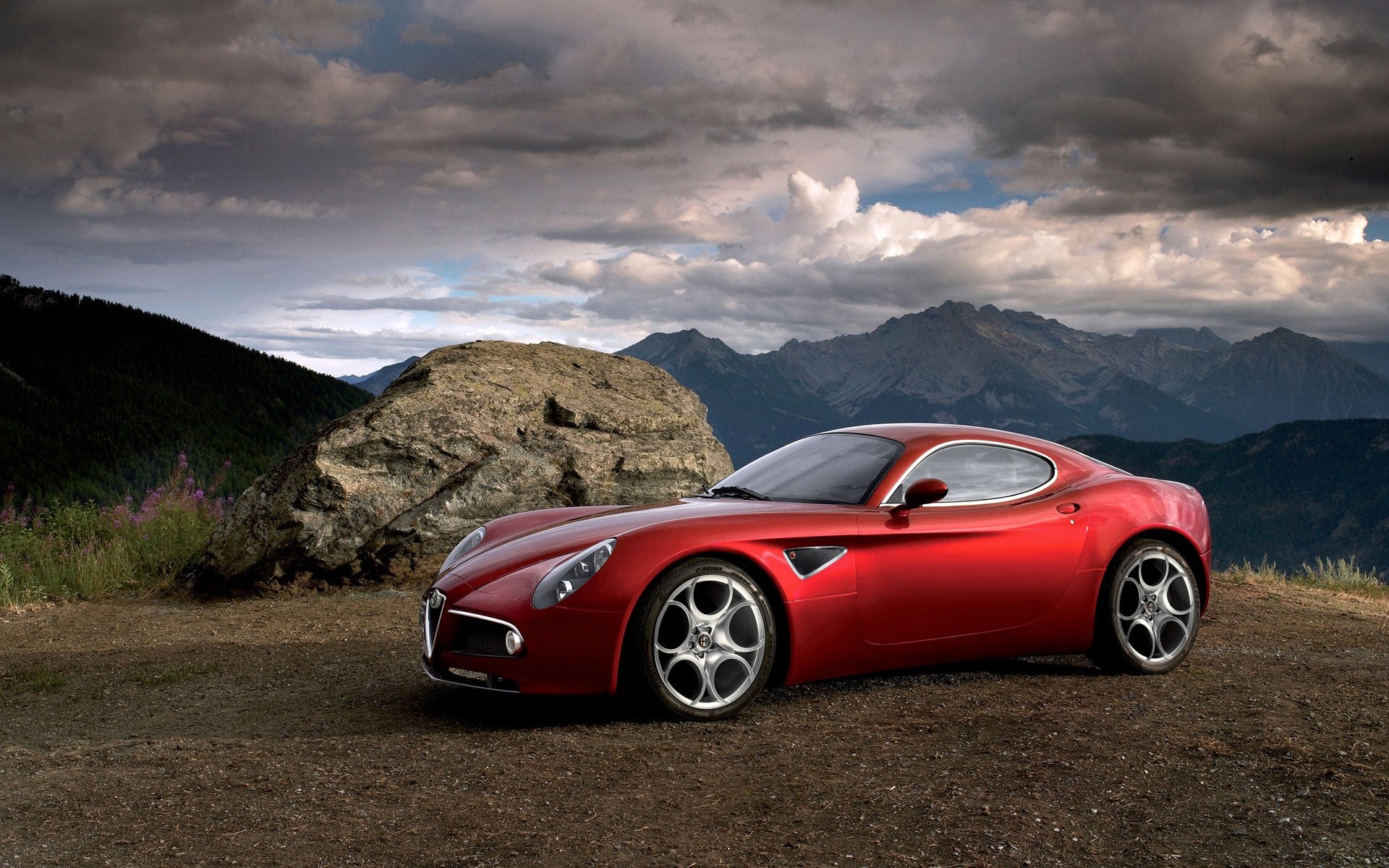 Mountains, Alfa Romeo Wallpaper, 1920x1200 HD Desktop