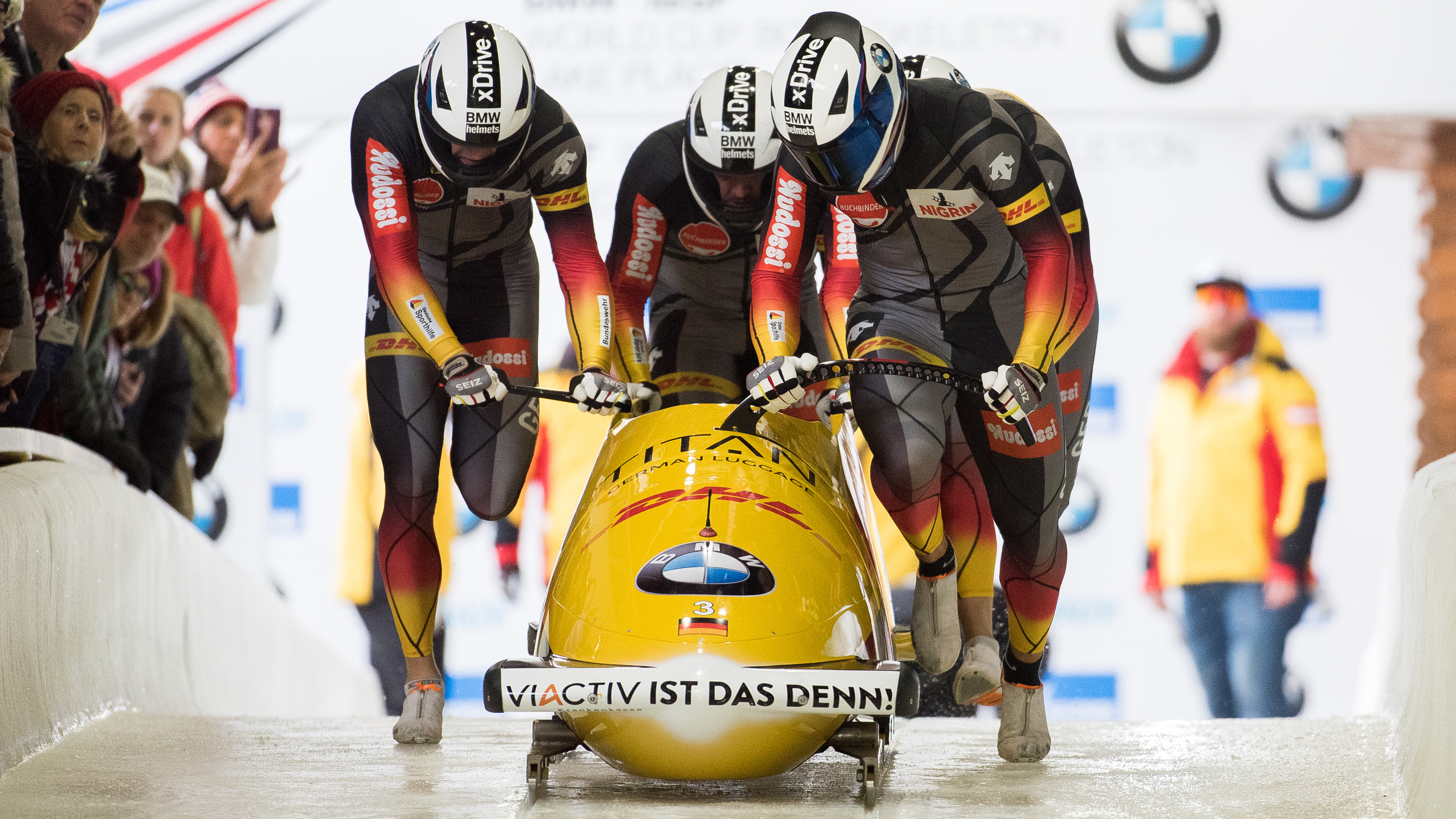 IBSF World Championships 2020, Bobsleigh Wallpaper, 3000x1690 HD Desktop