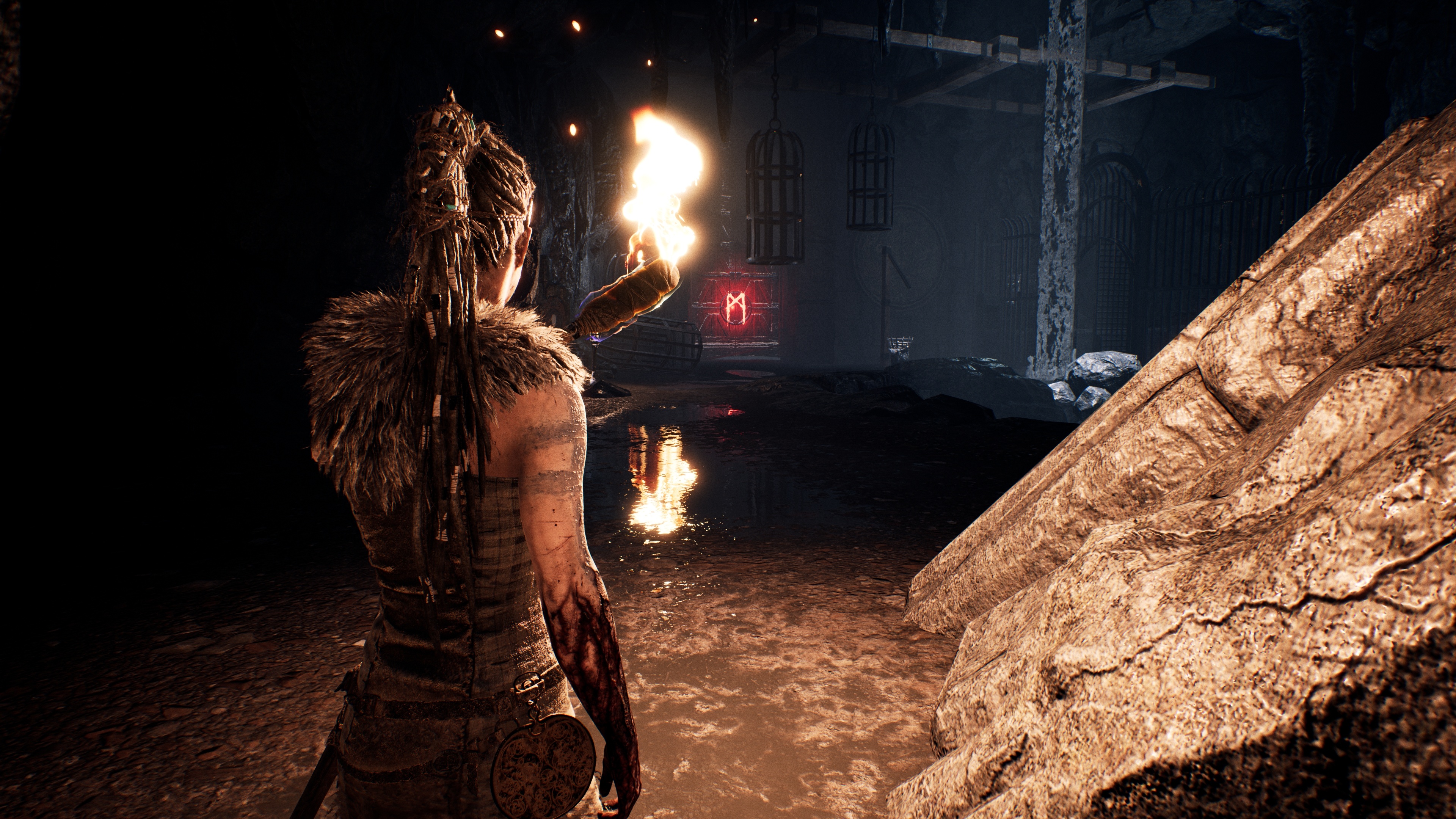 Hellblade, Independent masterpiece, AAA quality, Immersive experience, 3840x2160 4K Desktop