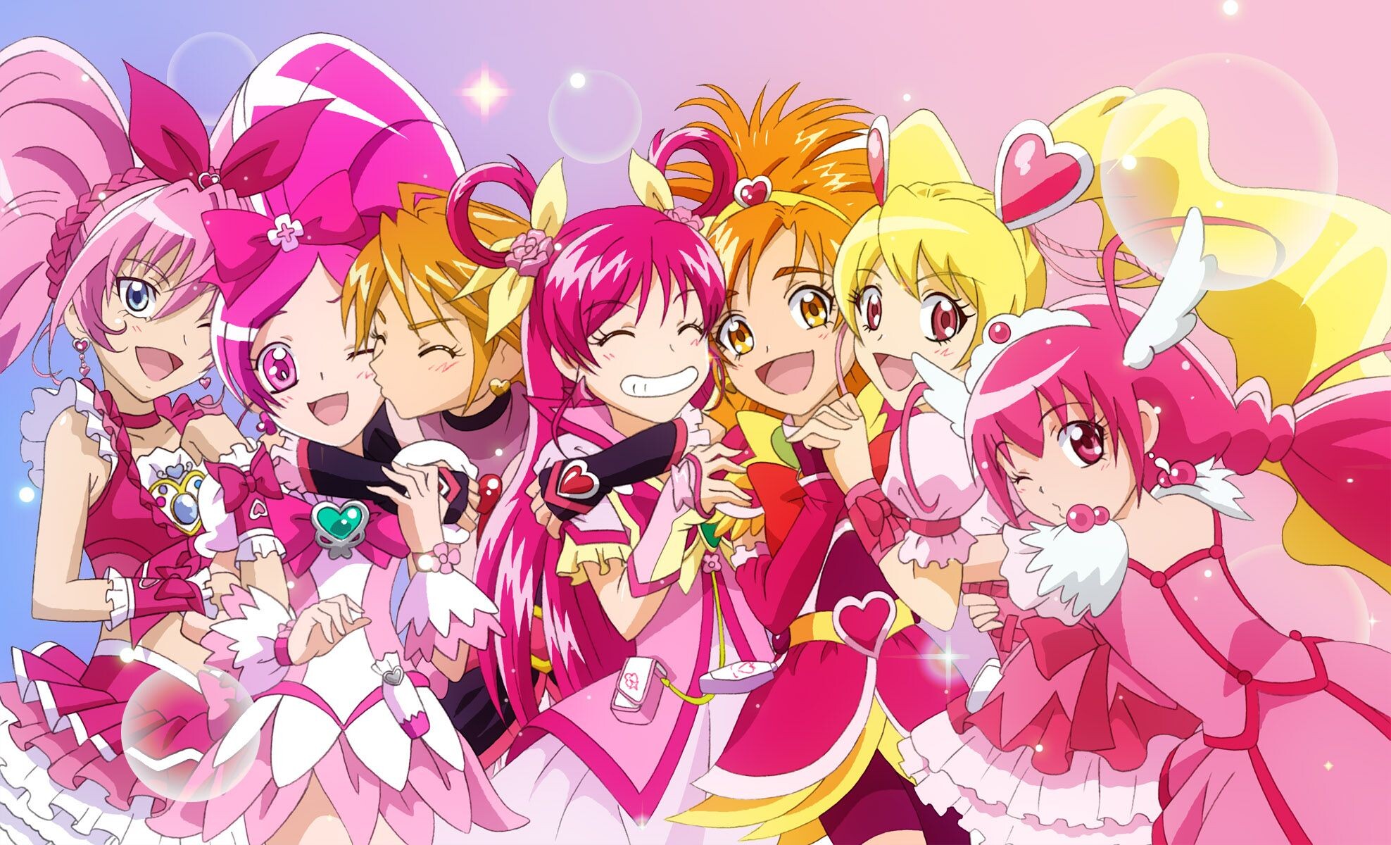 Glitter Force, Precure Iexcl,, 1980x1200 HD Desktop