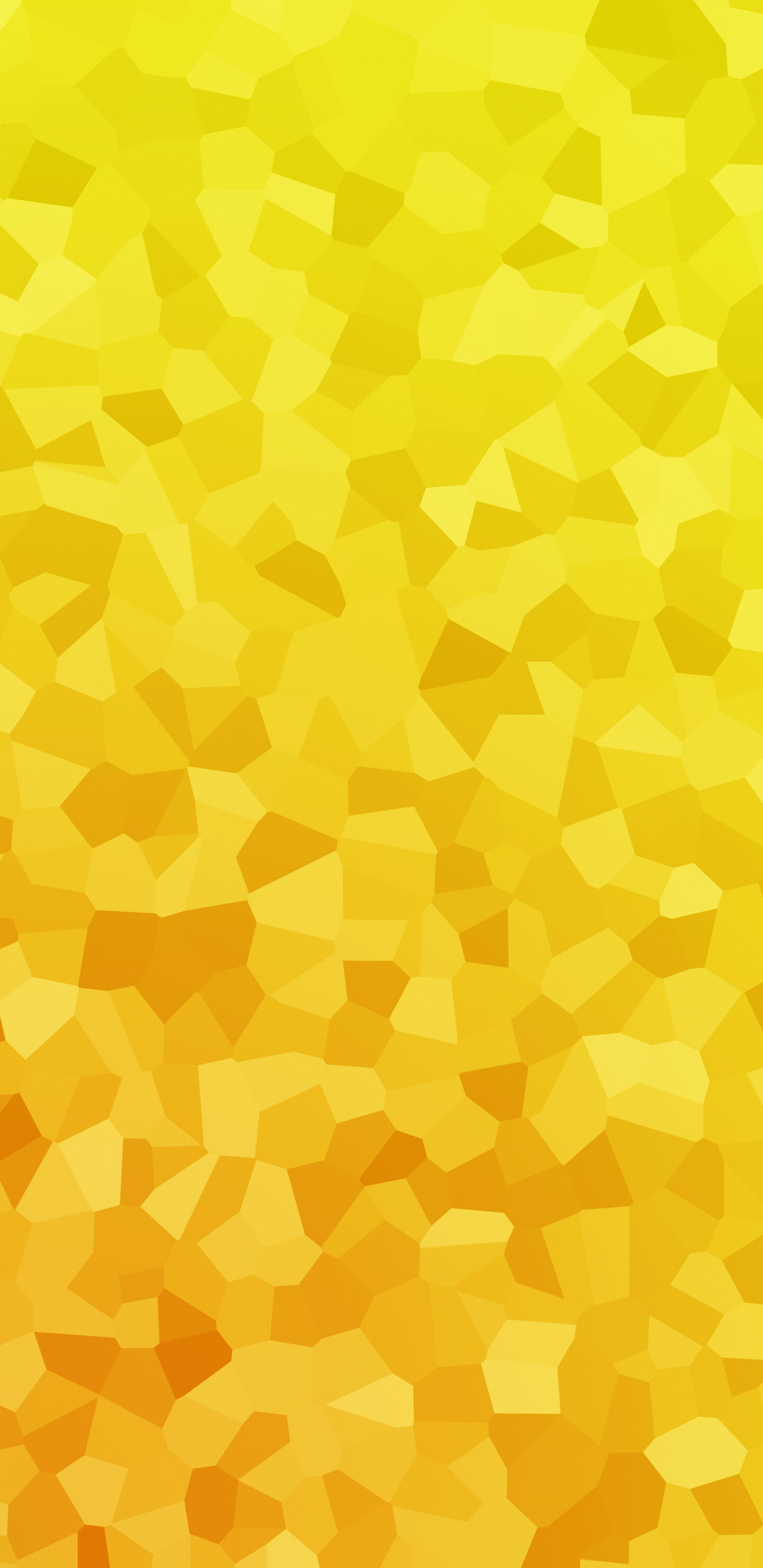 Yellow Pieces Abstract, Geometric Wallpaper, Samsung Galaxy, 1440x2960 HD Phone