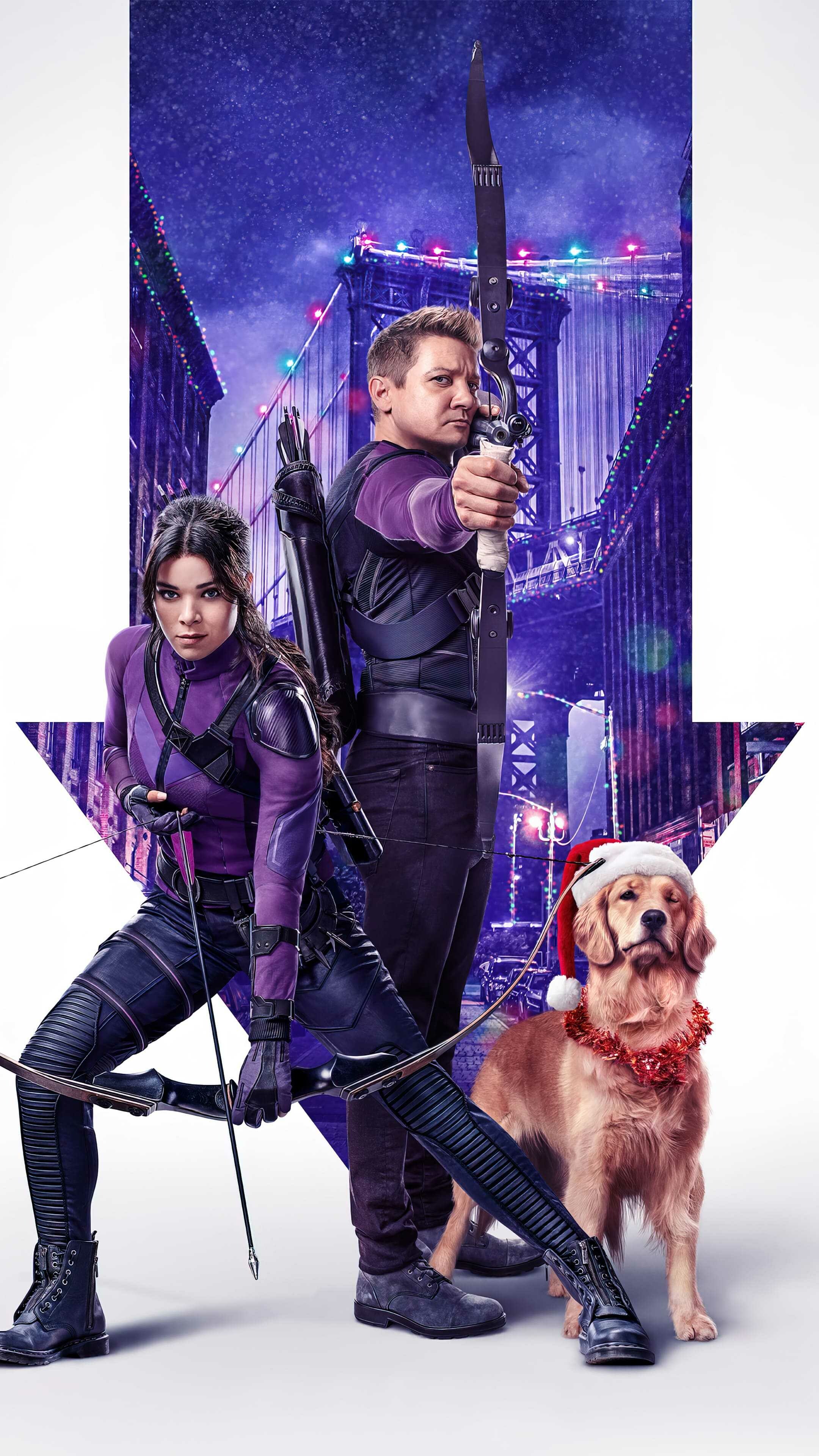 Hawkeye and Kate Bishop, Hawkeye Wallpaper, 2160x3840 4K Phone