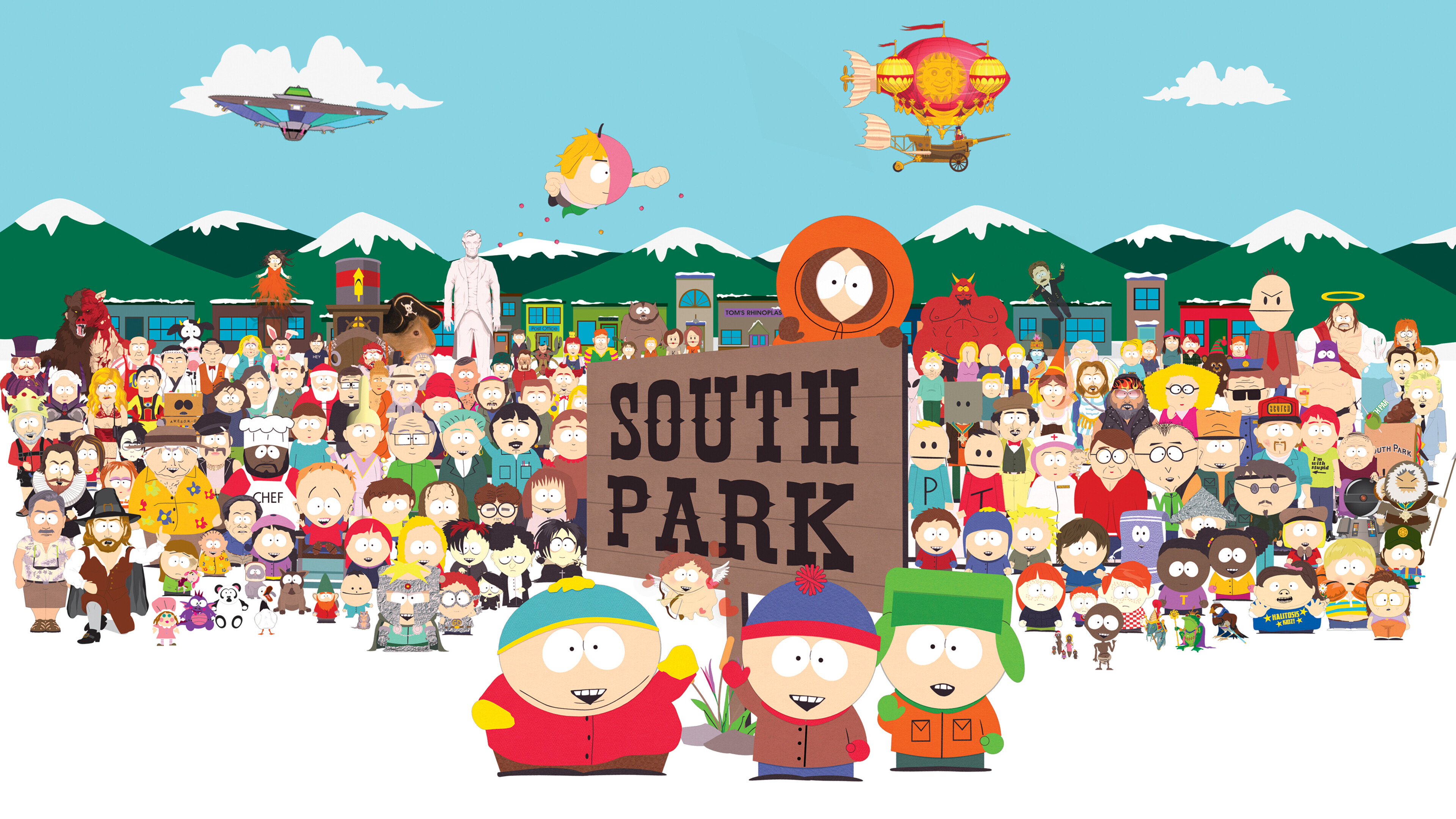 South Park, Kyle Broflovski, HD wallpapers, Animation, 3840x2160 4K Desktop