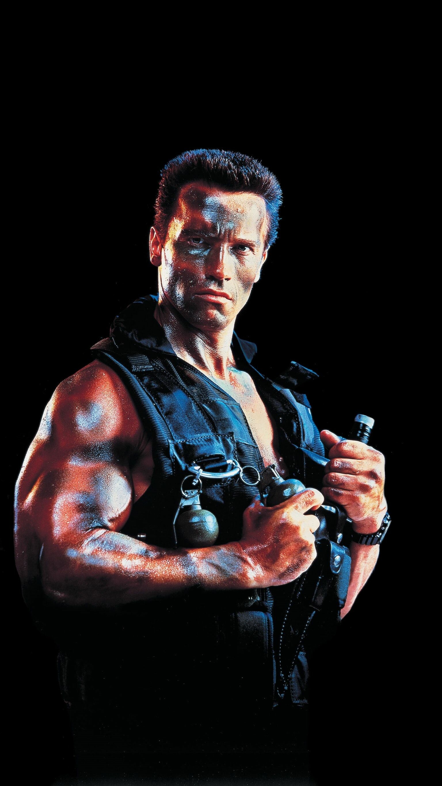 Commando, Arnold Schwarzenegger Wallpaper, 1540x2740 HD Phone