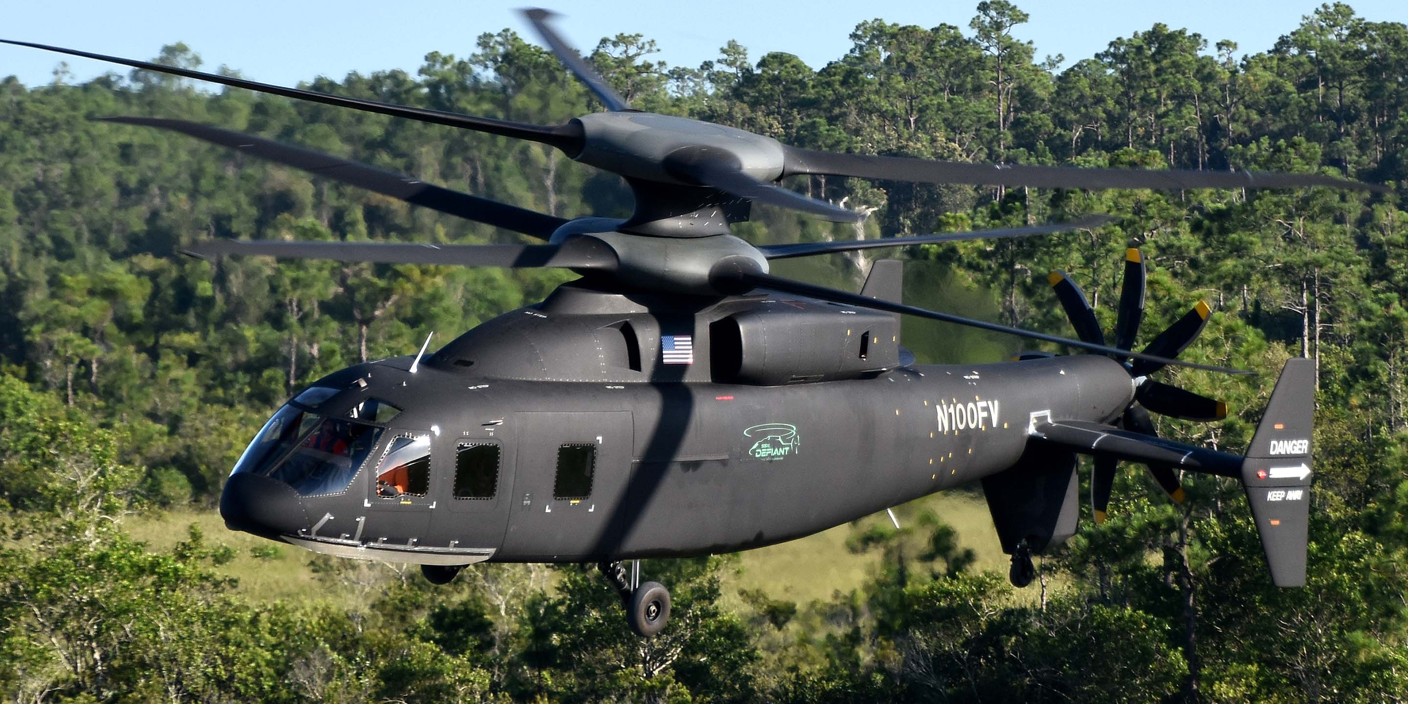 Lockheed Martin Sikorsky Boeing Team, Honeywell engine, Defiant X, 2880x1440 Dual Screen Desktop