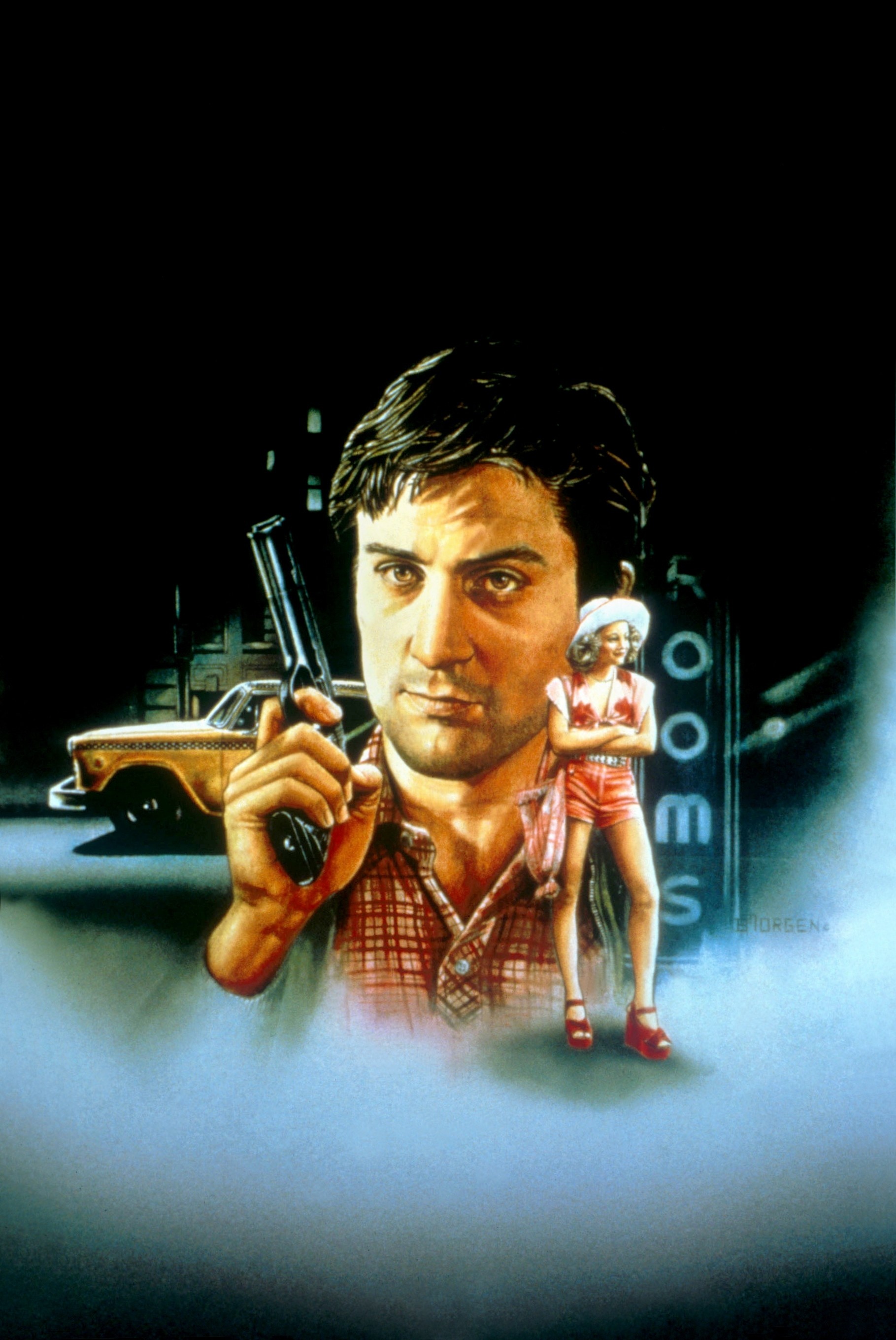 Robert De Niro and Jodie Foster, Taxi Driver Wallpaper, 1820x2720 HD Phone