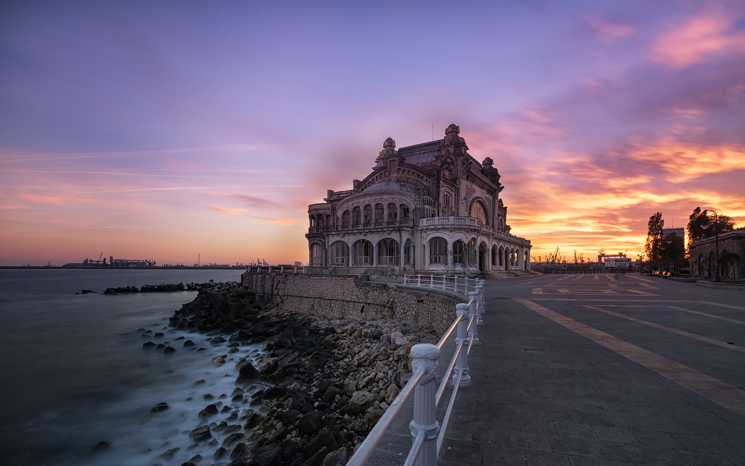 Constanta Casino, Romania Wallpaper, 2560x1600 HD Desktop