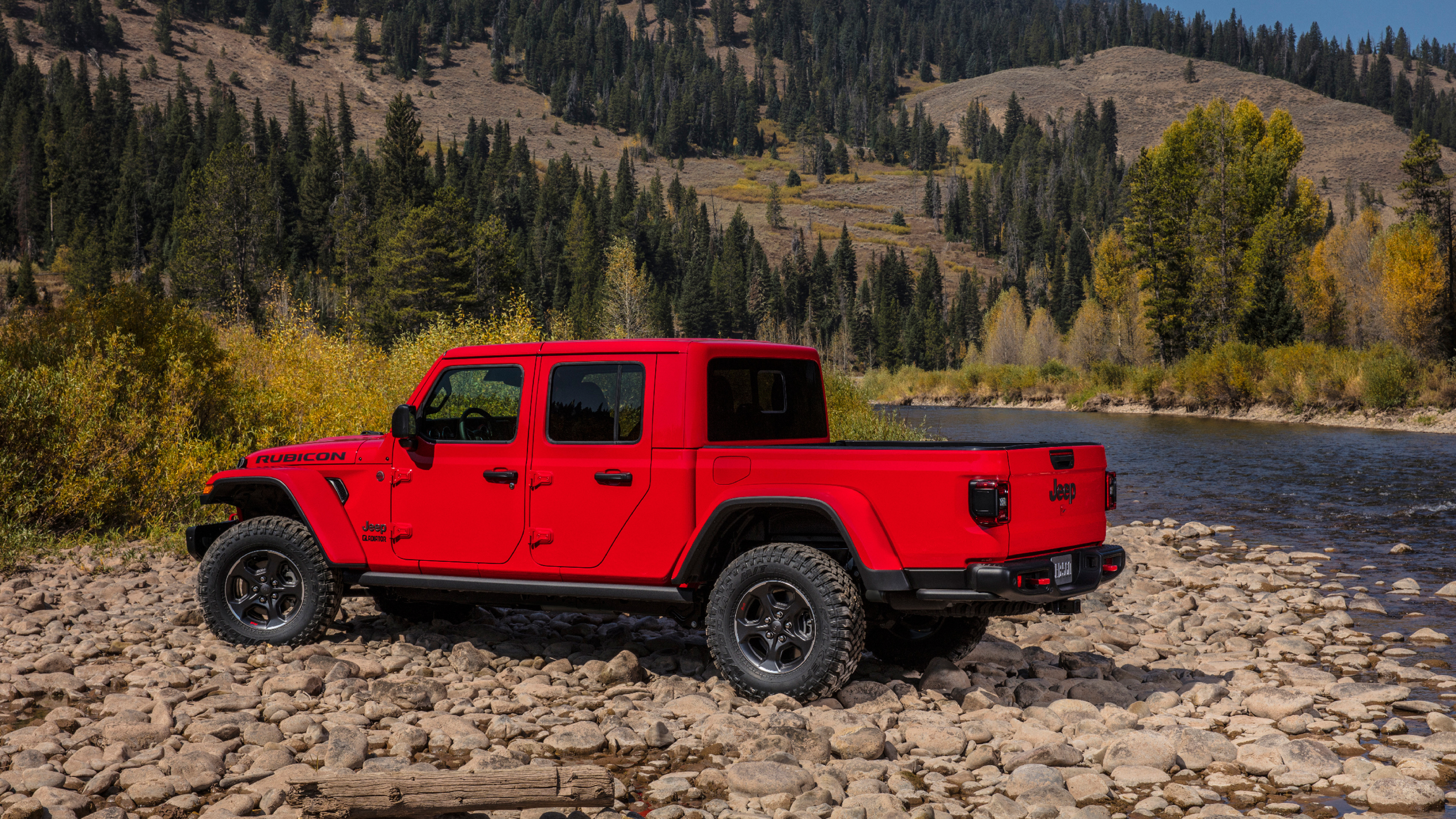 Rubicon 2019, Jeep Gladiator Wallpaper, 3840x2160 4K Desktop