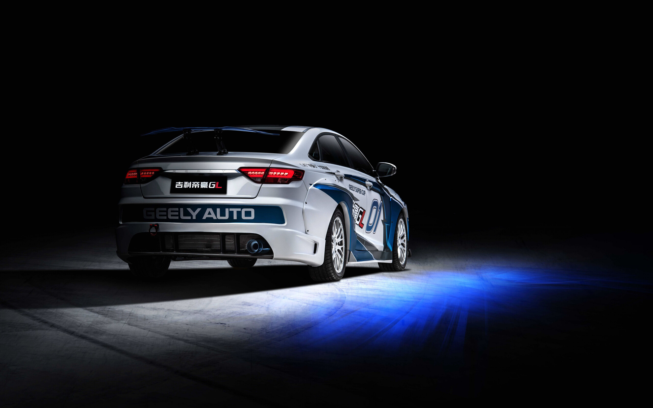 Geely Emgrand GT sports car, Rear 2018 wallpaper, 2560x1600 HD Desktop