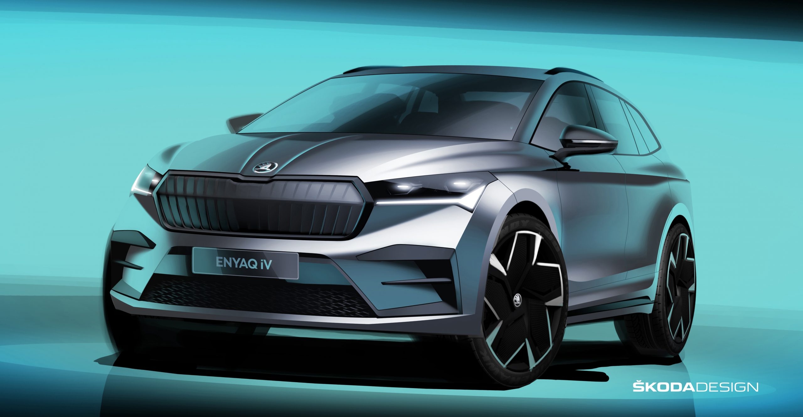 Skoda Enyaq, Auto design, Emove360deg, Step forward, 2560x1330 HD Desktop