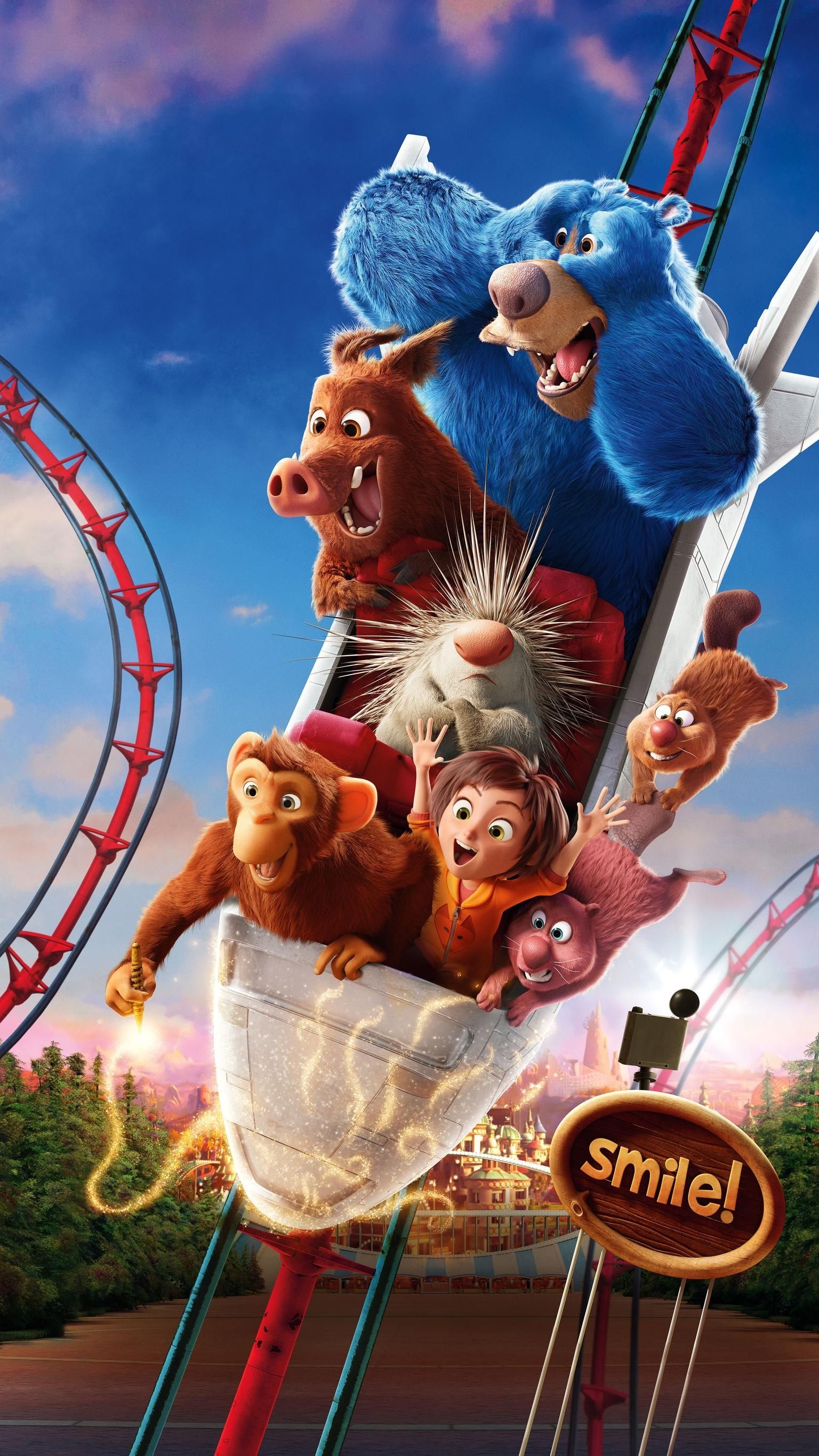 Wonder Park, Imagination unleashed, Theme park adventure, Magical journey, 1540x2740 HD Phone