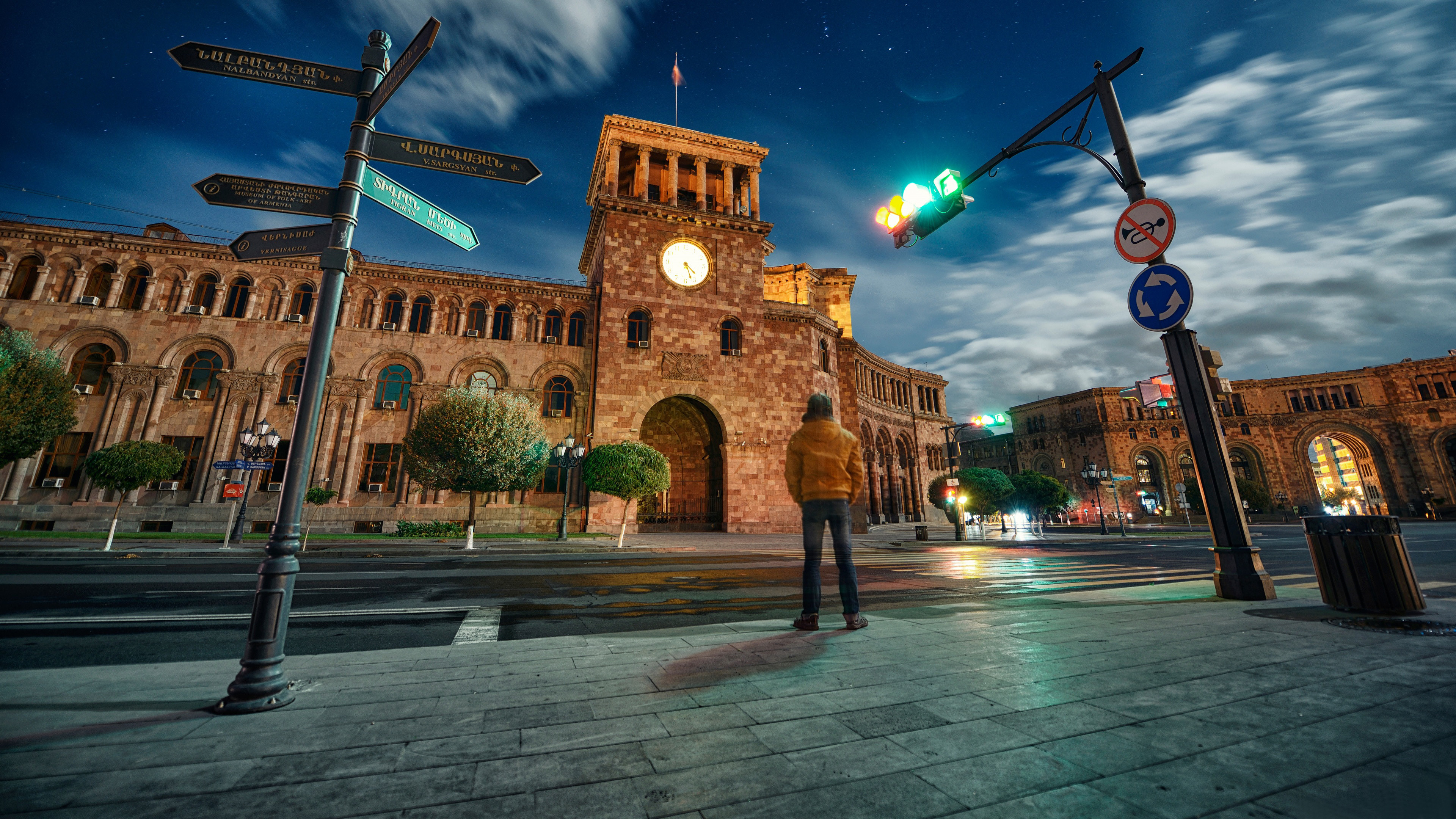 Republic Square, Armenia Wallpaper, 3840x2160 4K Desktop